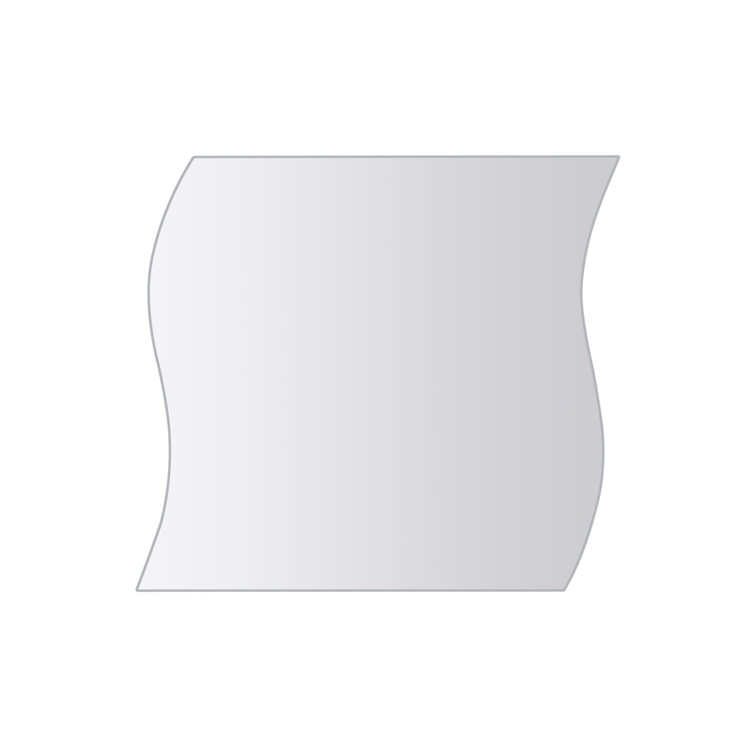 vidaXL 16 Piece Mirror Tiles Multi-Shape Glass