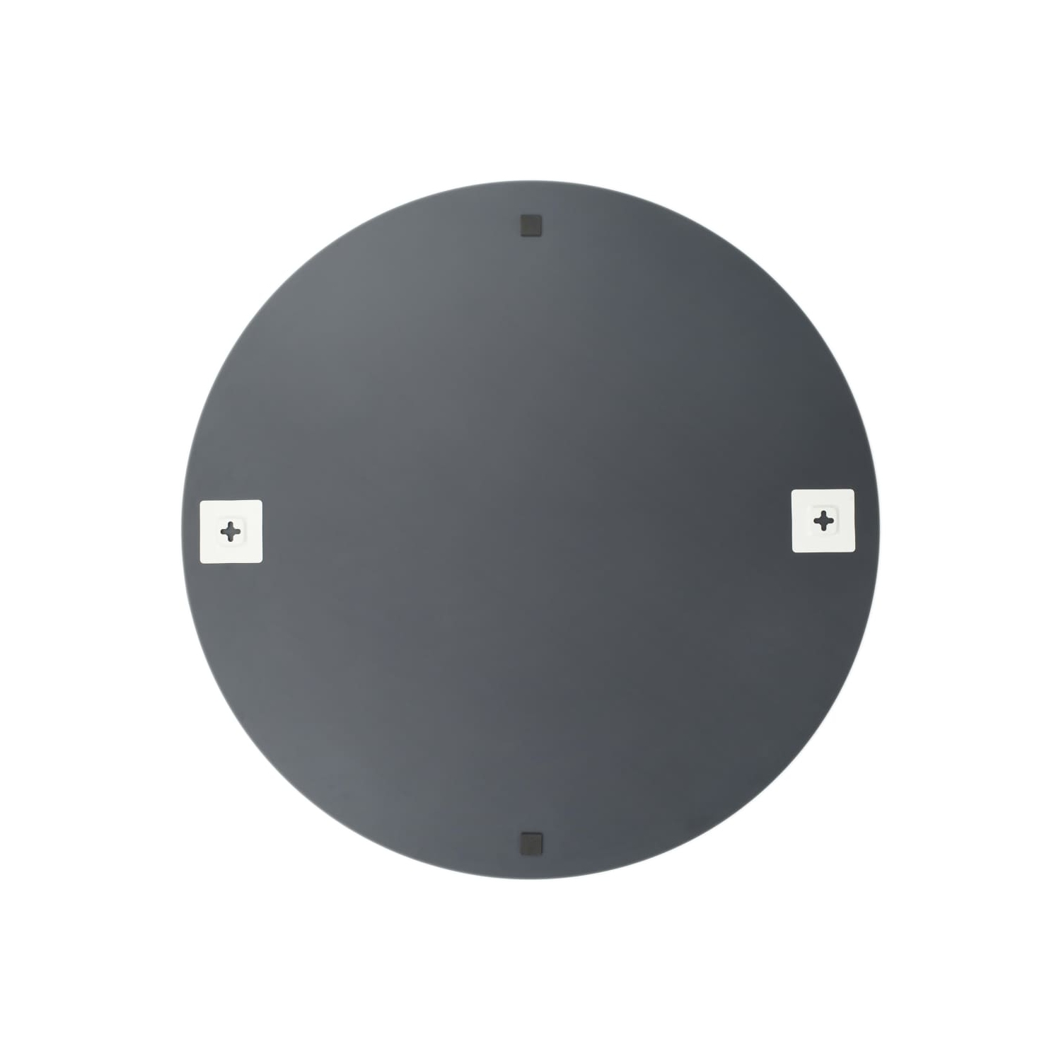 vidaXL Wall Mirrors 2 pcs 23.6" Round Glass