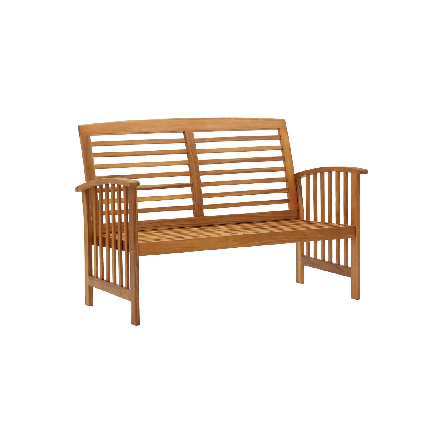 vidaXL Patio Bench 46.9" Solid Acacia Wood