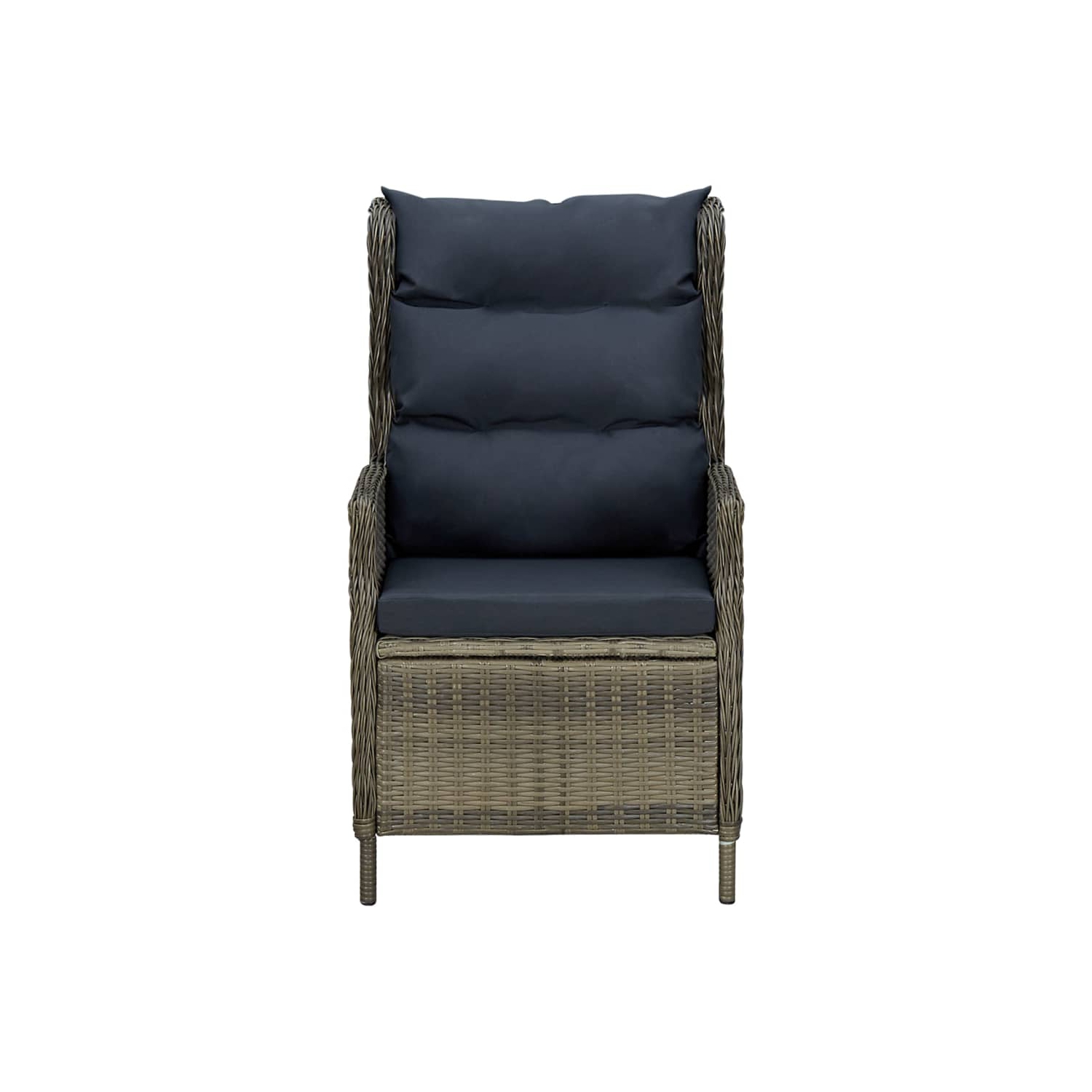 vidaXL 5 Piece Patio Dining Set Brown