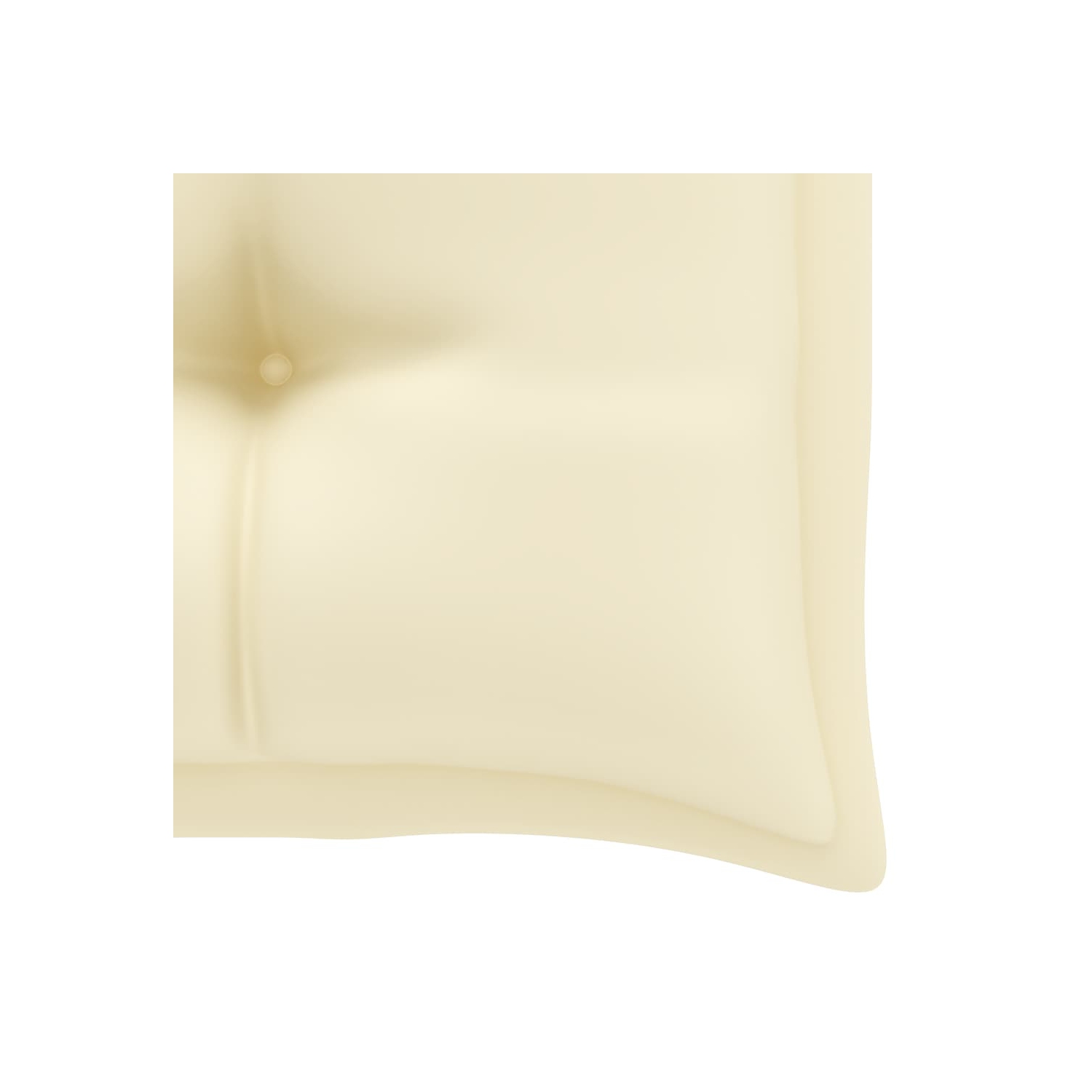 vidaXL Garden Bench Cushion Cream White 39.4x19.7"x2.8" Fabric"