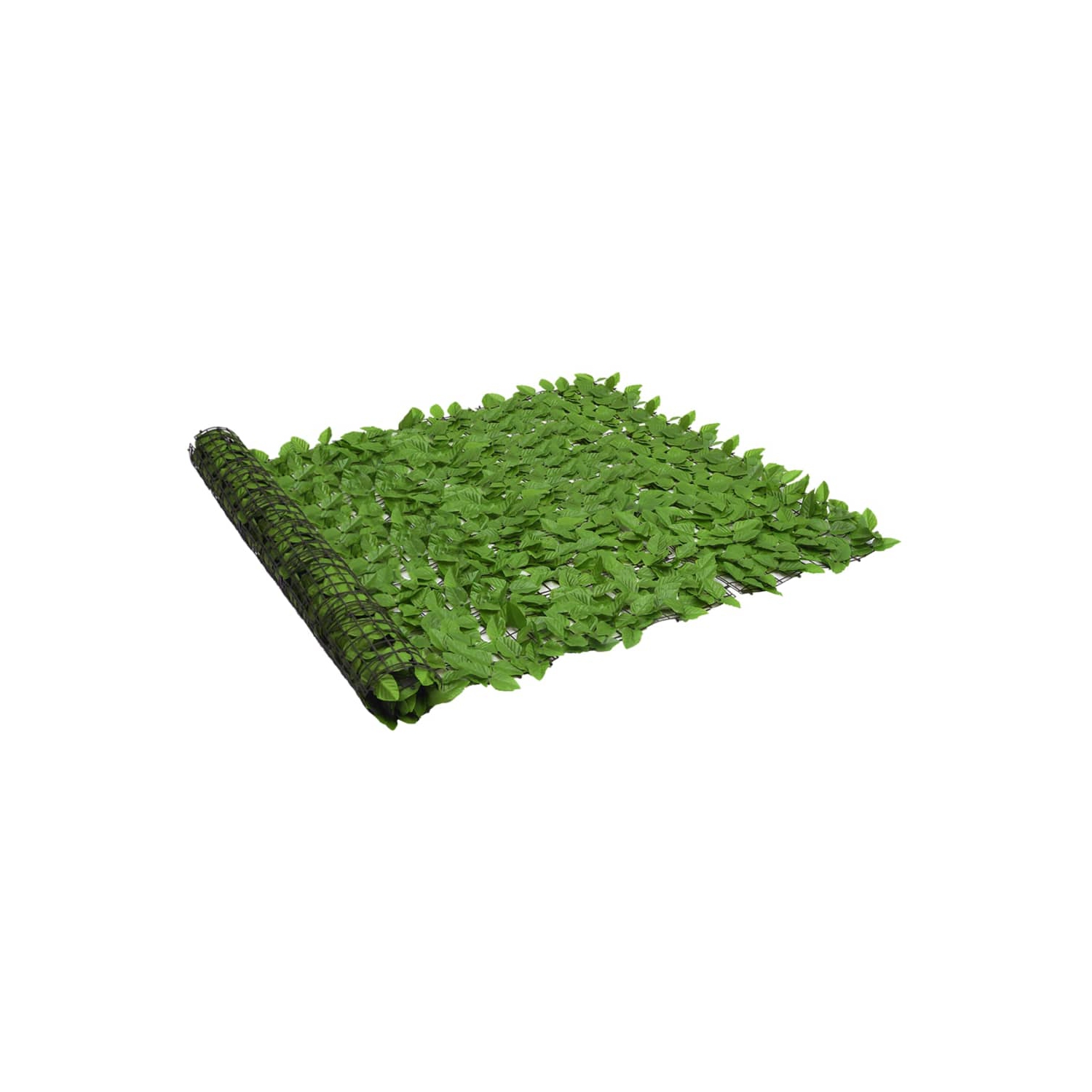 vidaXL Balcony Screen with Green Leaves 118.1"x59.1"