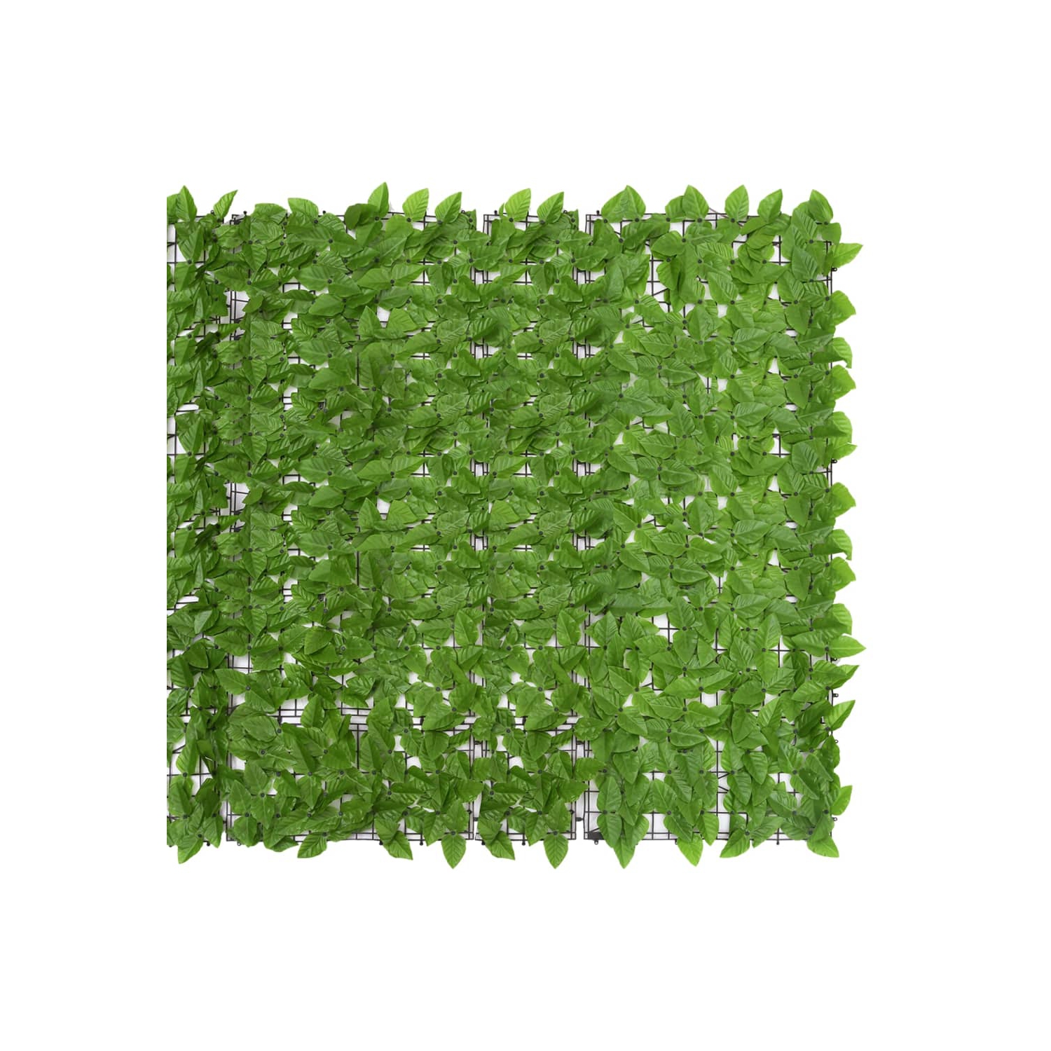 vidaXL Balcony Screen with Green Leaves 118.1"x59.1"