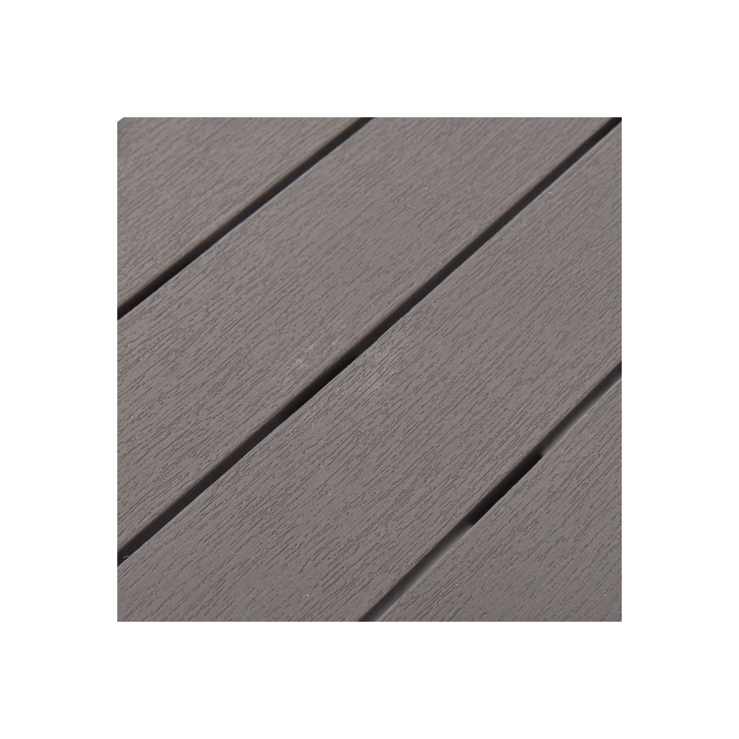 vidaXL Patio Benches 2 pcs Mocca Plastic