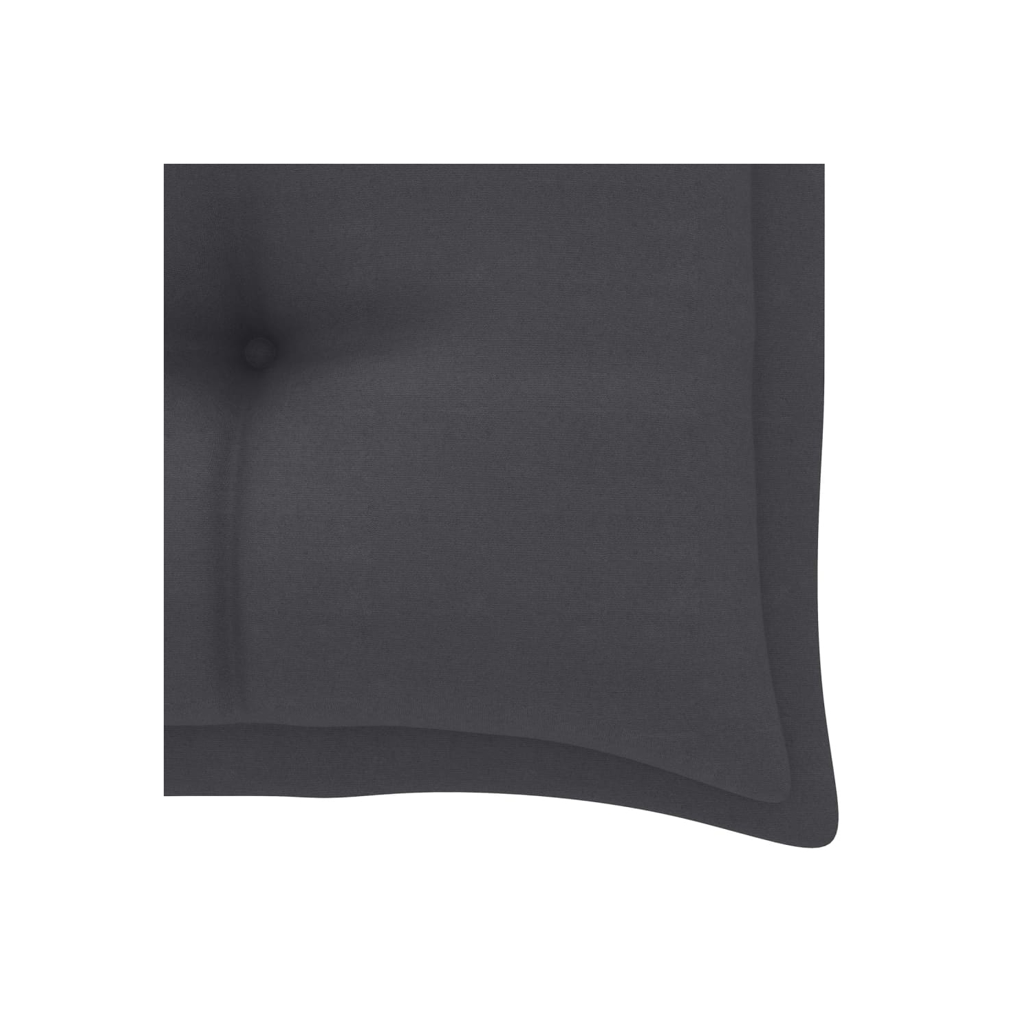 vidaXL Garden Bench Cushion Anthracite 43.3"x19.6"x2.7" Fabric