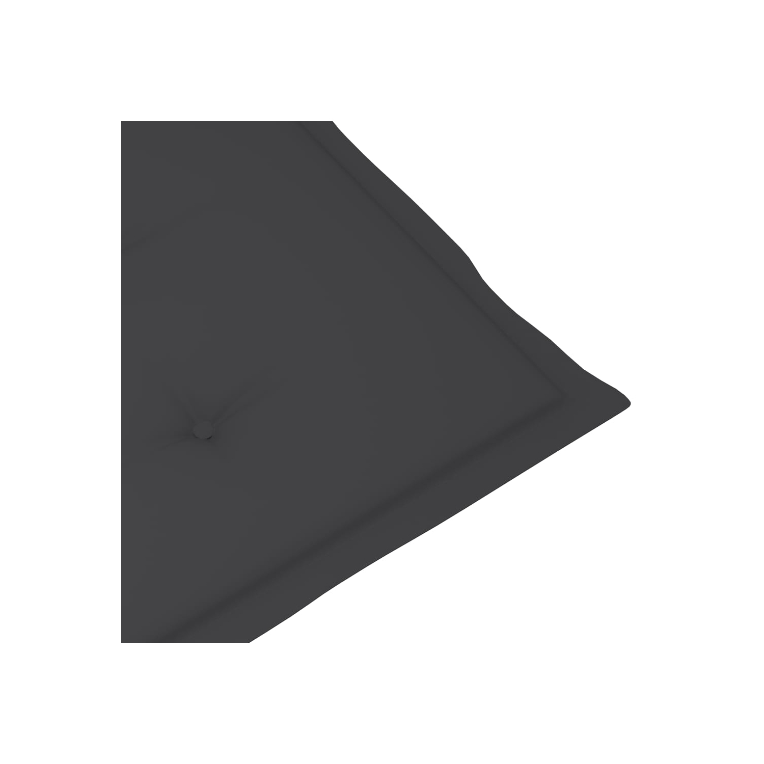 vidaXL Deck Chair Cushion Anthracitex19.7"x1.2"