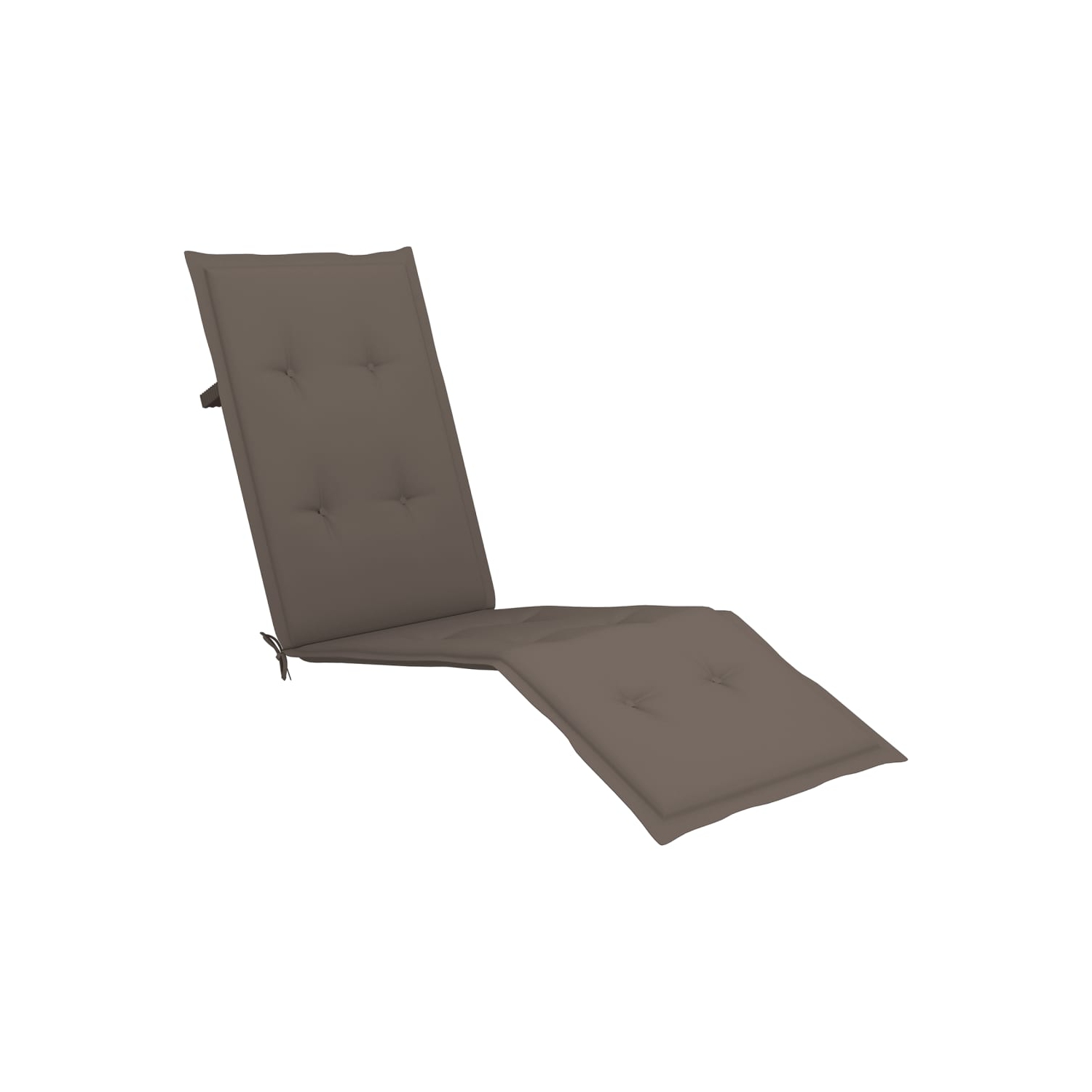 vidaXL Deck Chair Cushion Taupex19.7"x1.2"