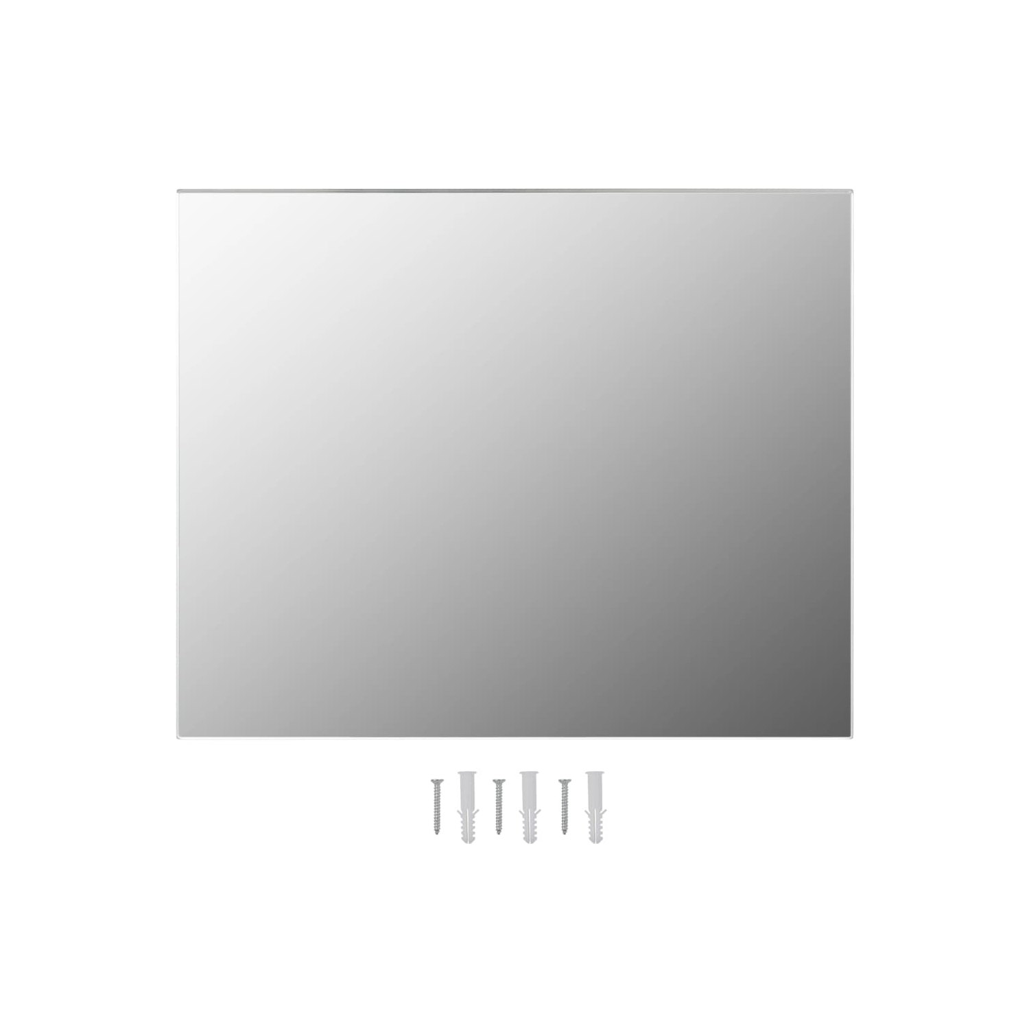 vidaXL Frameless Mirror 39.4"x23.6" Glass