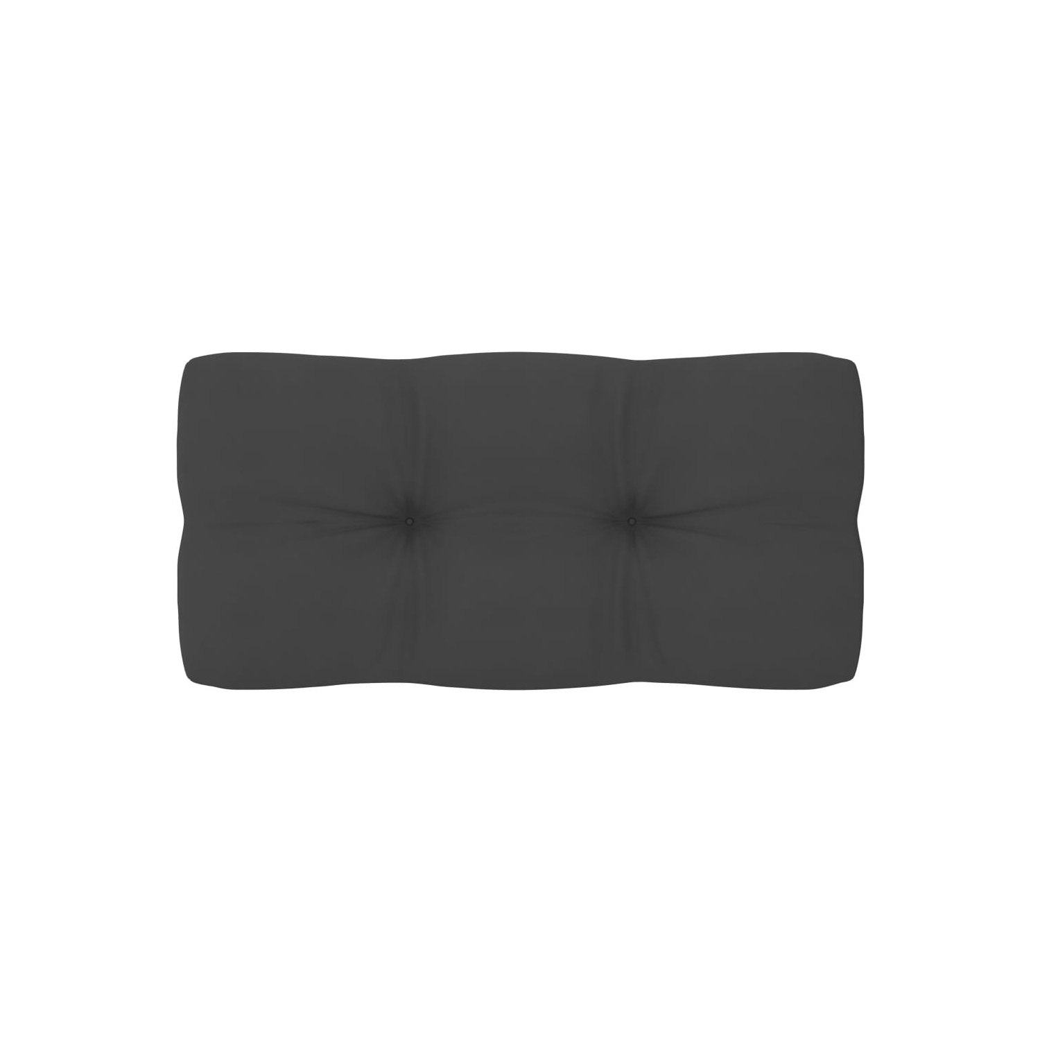 vidaXL Pallet Sofa Cushion Anthracite 31.5"x15.7"x3.9"