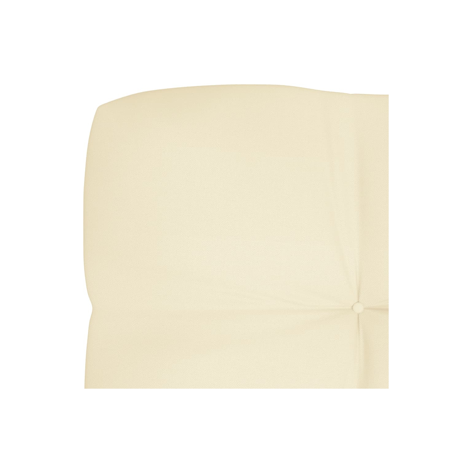 vidaXL Pallet Sofa Cushion Cream 47.2"x15.7"x3.9"