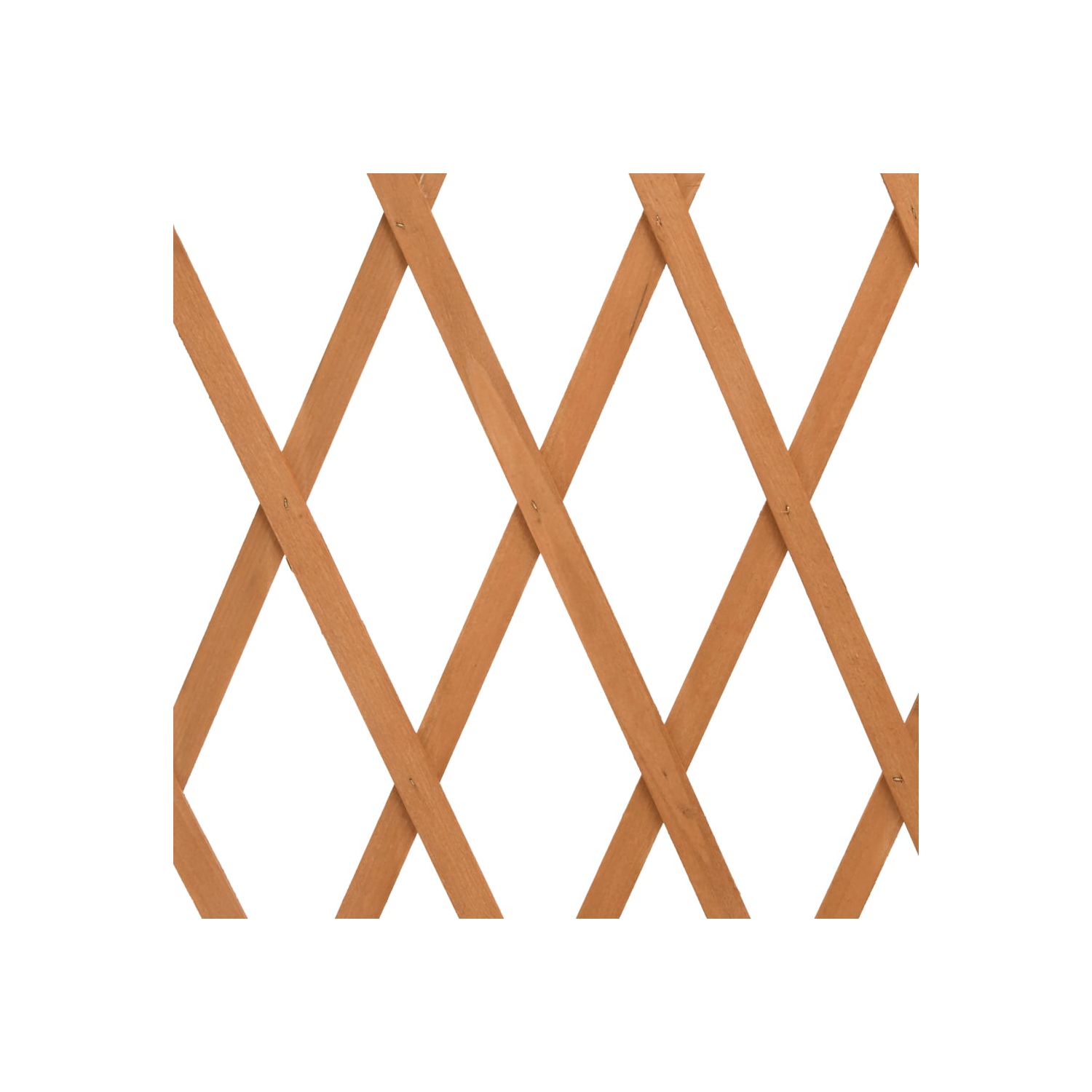 vidaXL Garden Trellis Fence Orange 70.9"x39.4" Solid Firwood