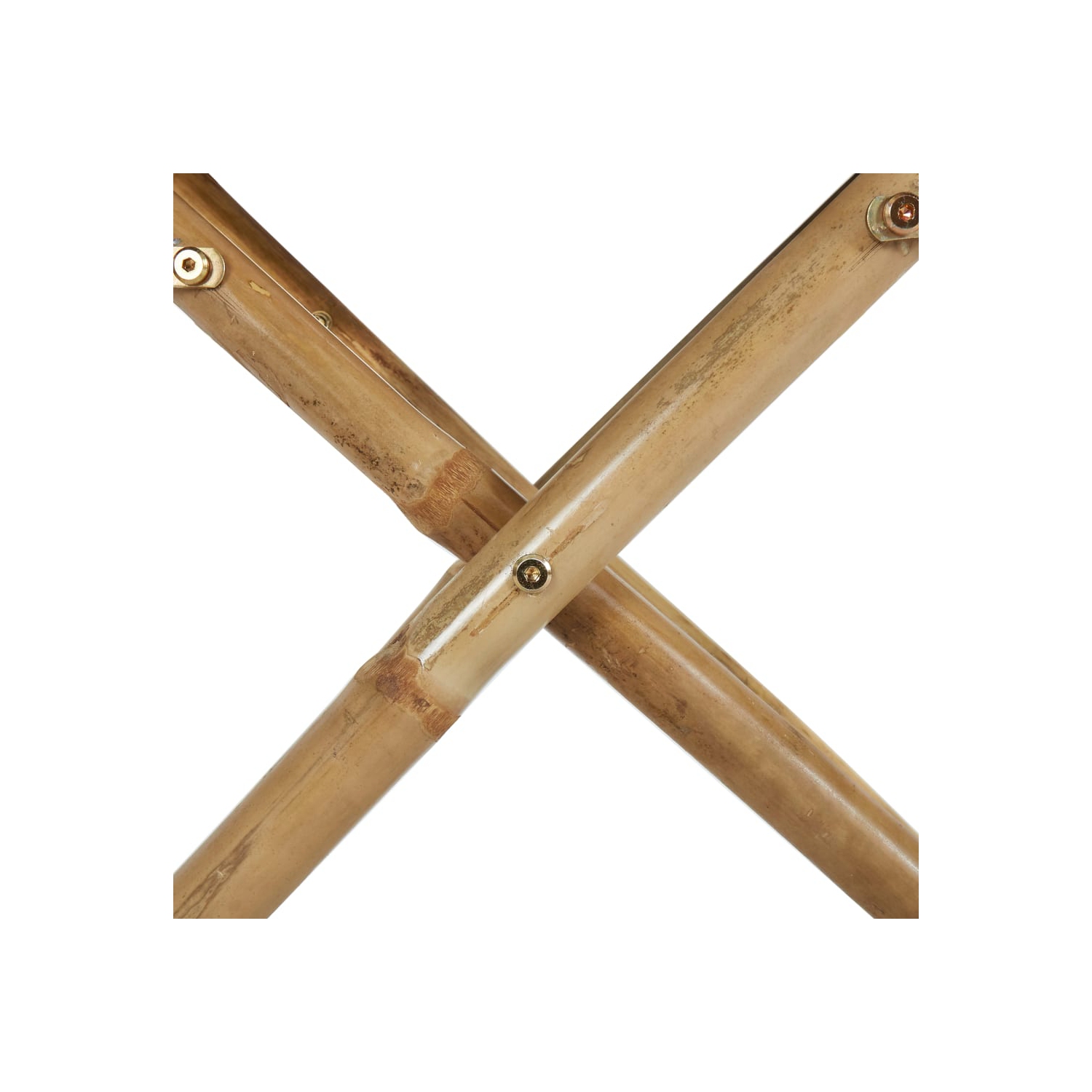 Chaises de réalisateur pliantes ViddaXL 2 pièces bambou gris foncé et tissu