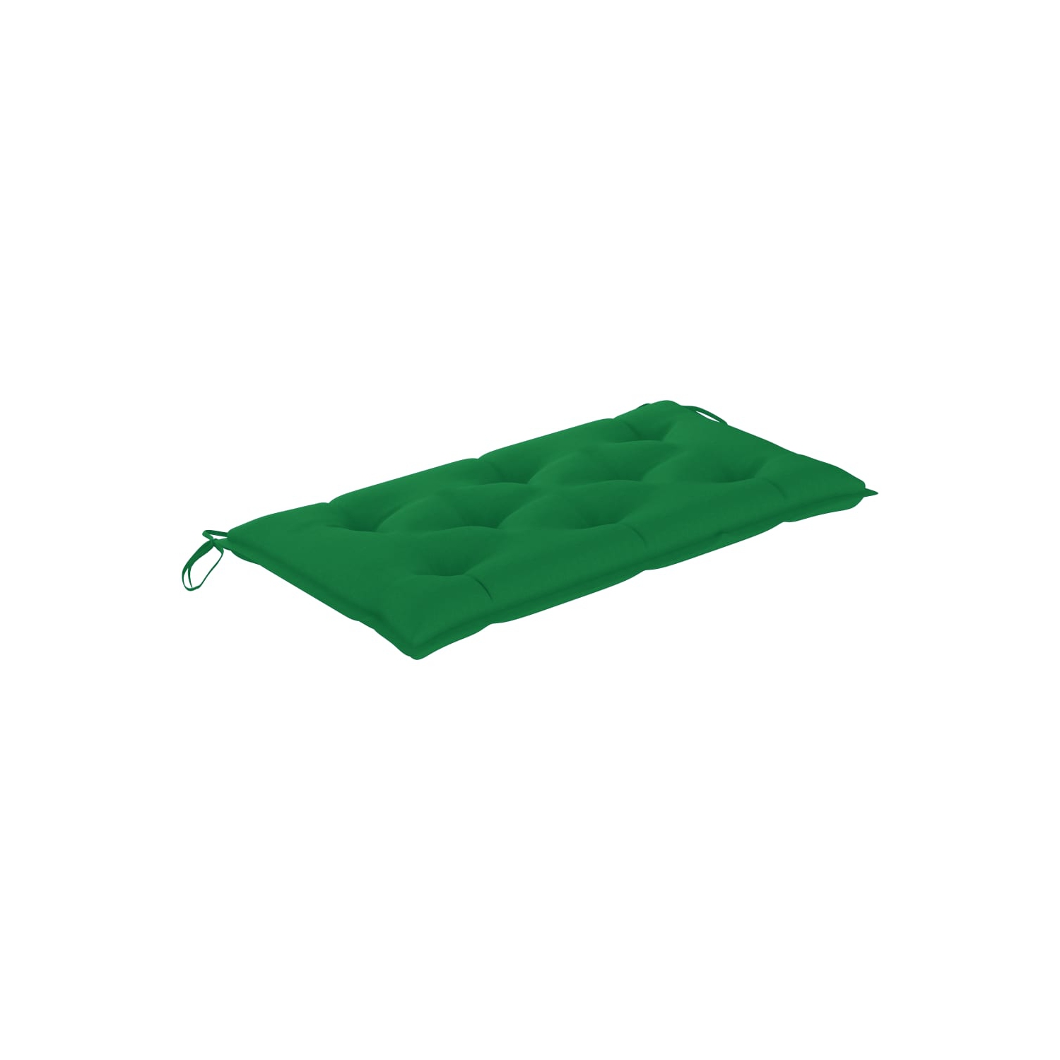 Coussin de banquette de jardin VidaXL, vert, 39,4 x 19,7 x 2,8 po