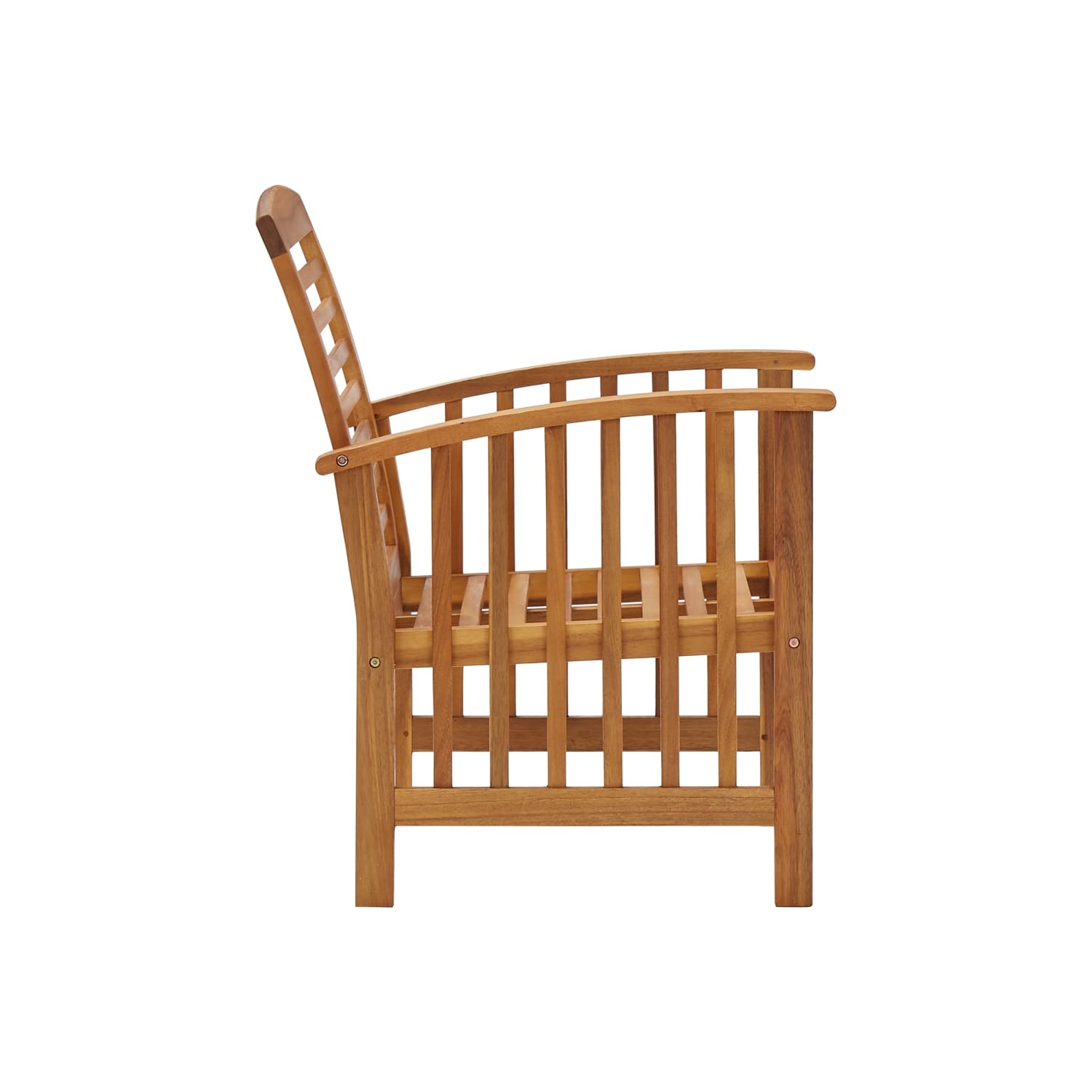 vidaXL 5 Piece Patio Lounge Set Solid Acacia Wood