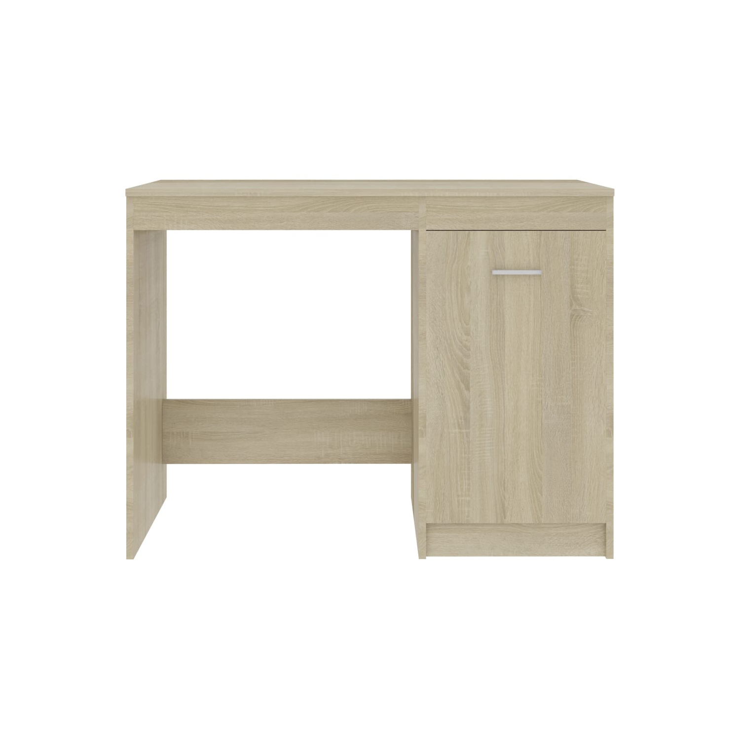 Bureau gris vidaXL de 39.4 x 19,7 x 29,9 po en carton gris