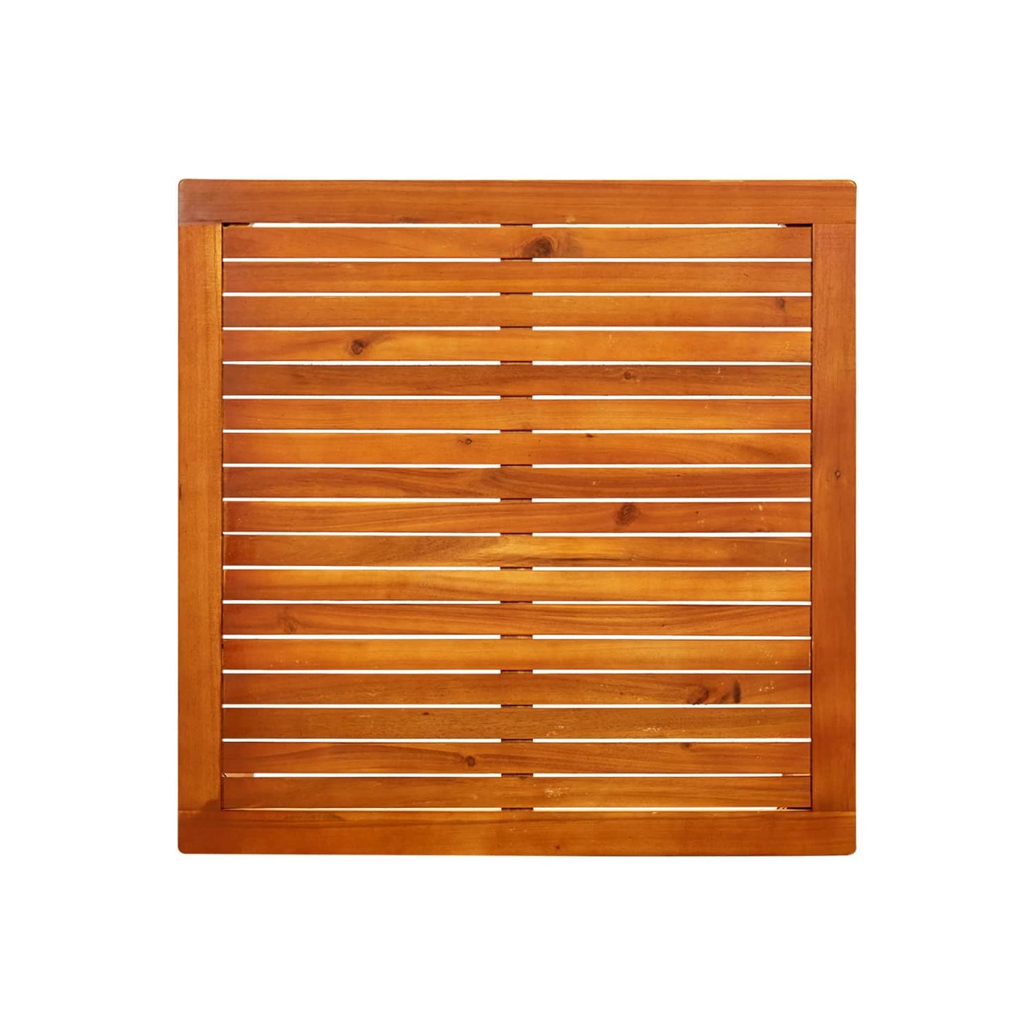 vidaXL Patio Coffee Table 33.4"x33.4"x17.7" Solid Acacia Wood