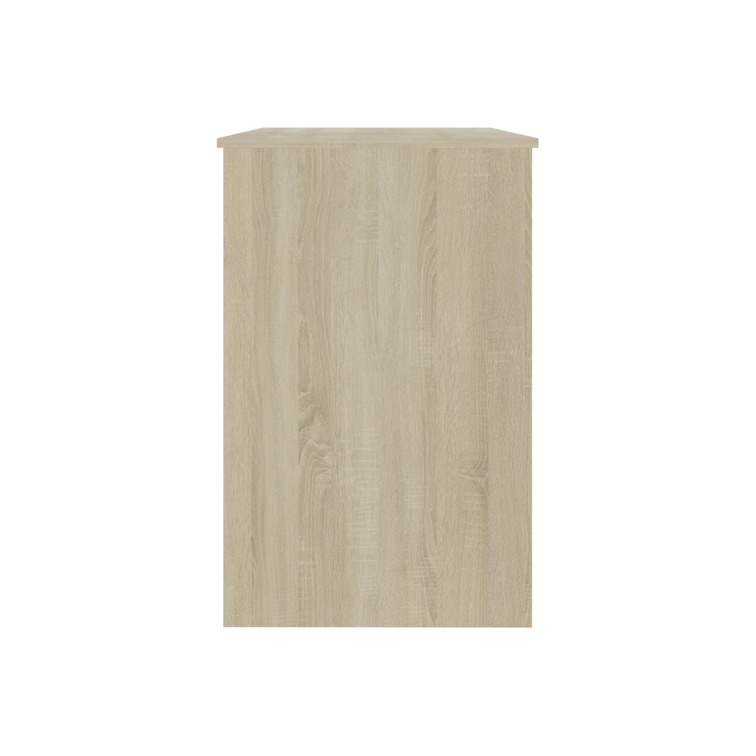 vidaXL Desk Gray 39.4"x19.7"x29.9" Chipboard