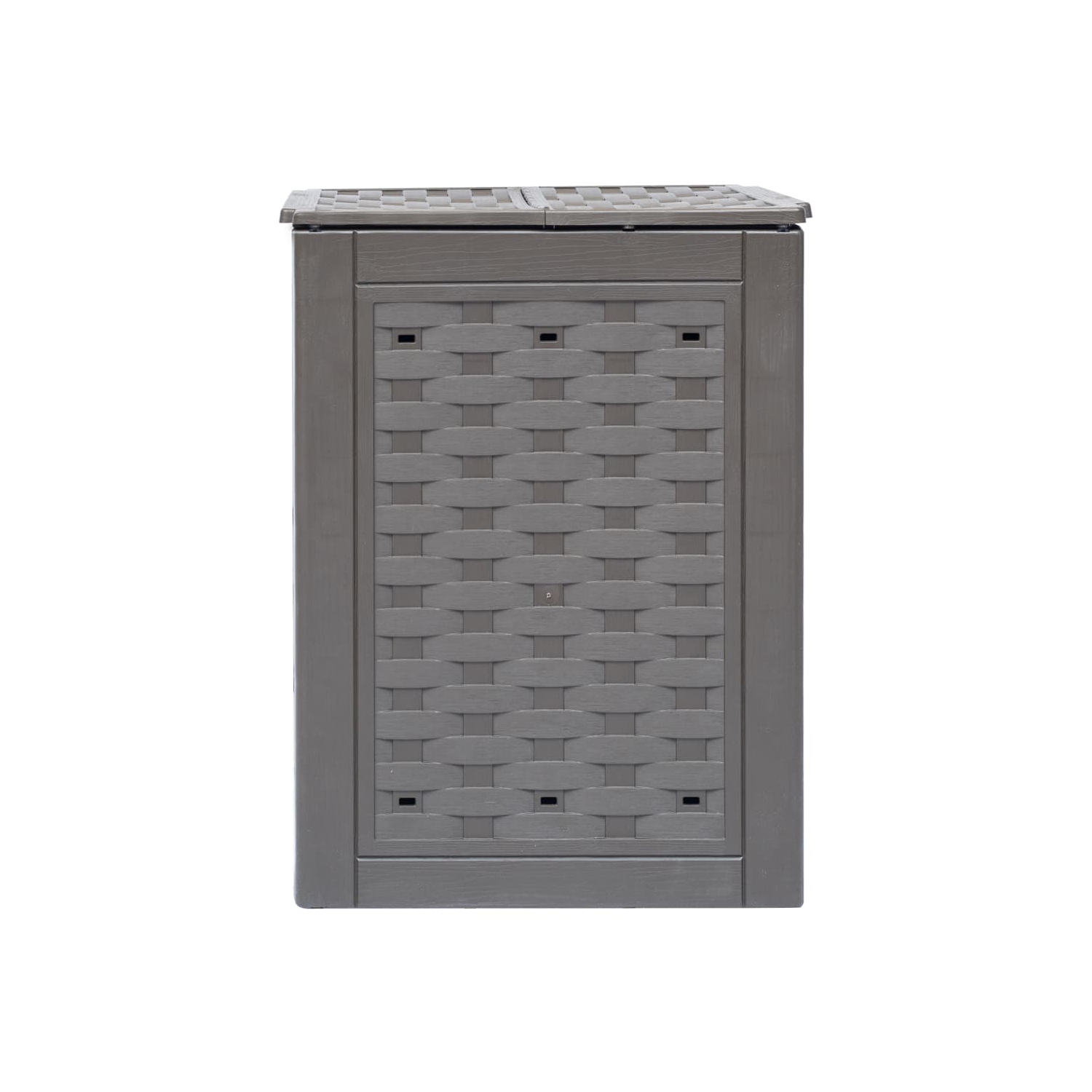 vidaXL Garden Composters 2 pcs Brown 23.6"x23.6"x32.7" 158.5 gal