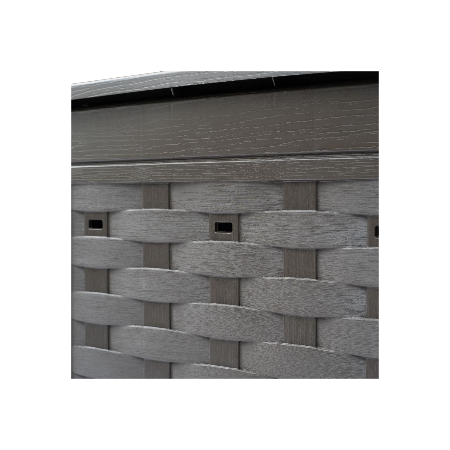 vidaXL Garden Composters 2 pcs Brown 23.6"x23.6"x32.7" 158.5 gal