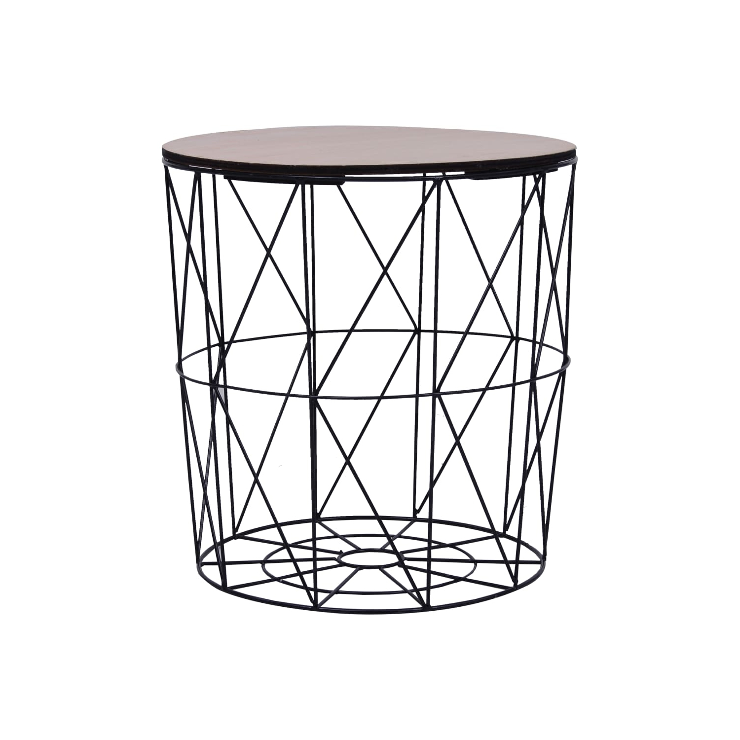 Table basse VidaXL, 3 pièces, noir