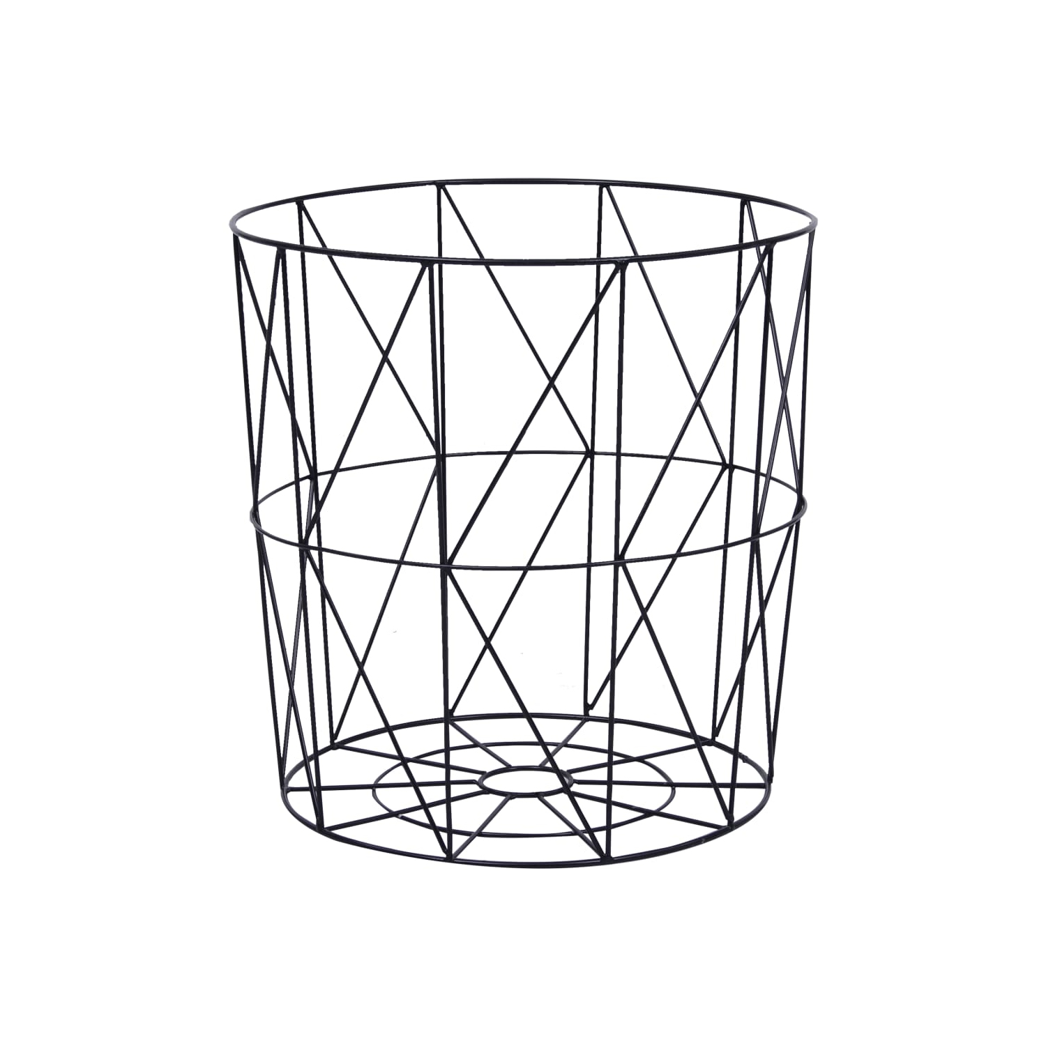 Table basse VidaXL, 3 pièces, noir