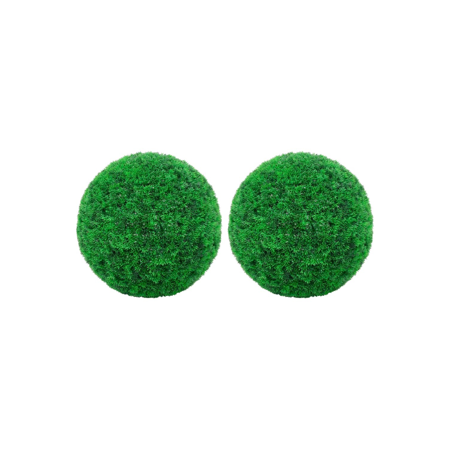 vidaXL Artificial Boxwood Balls 2 pcs 13.8"