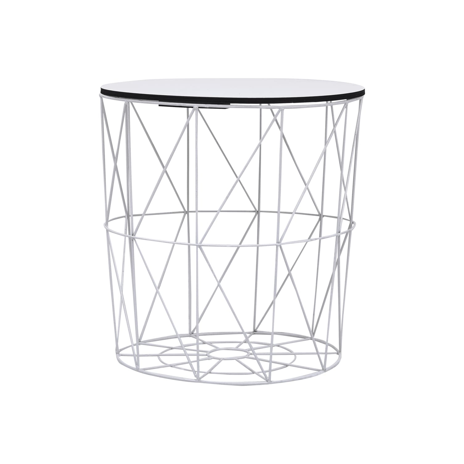 vidaXL Coffee Table 3 pcs White