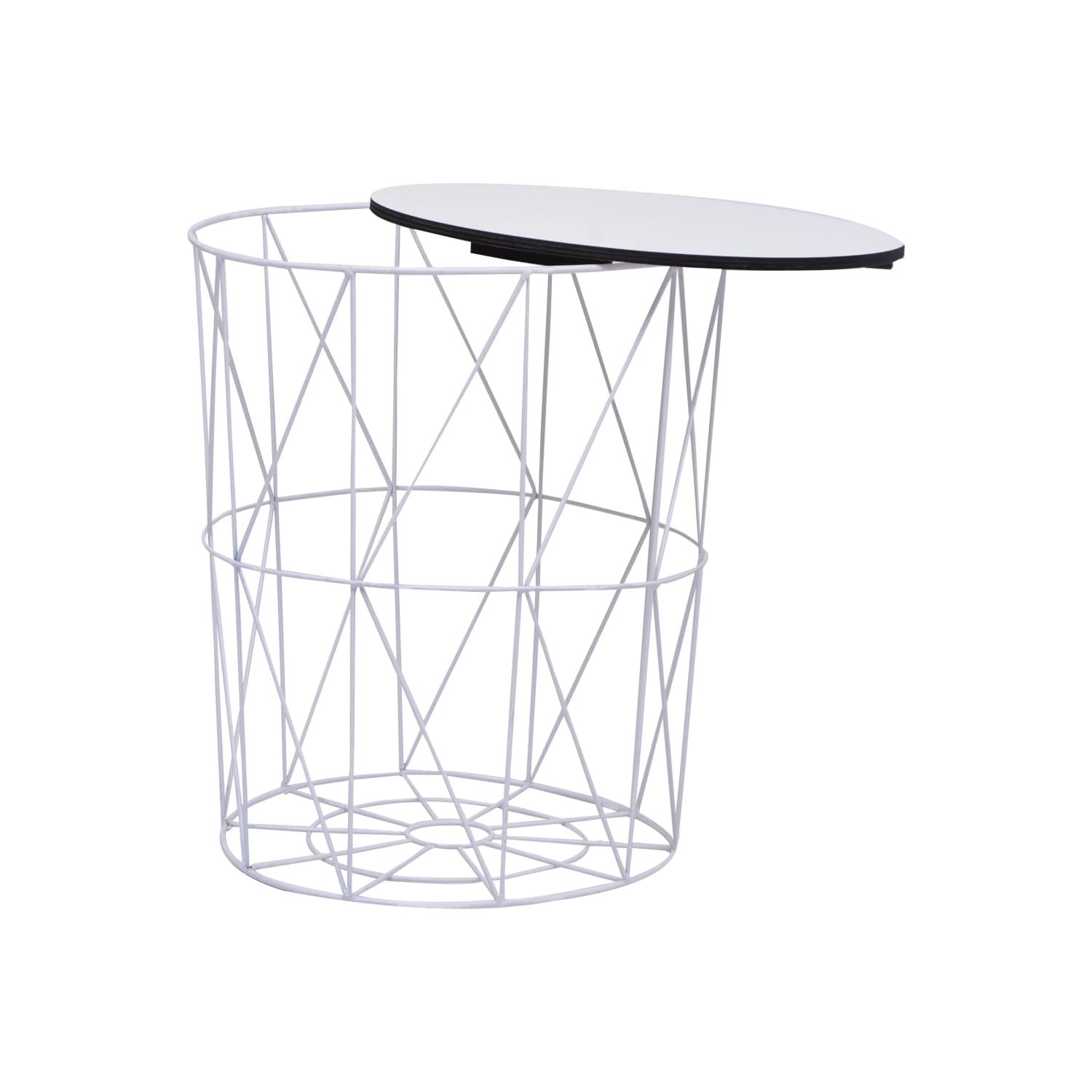 vidaXL Coffee Table 3 pcs White