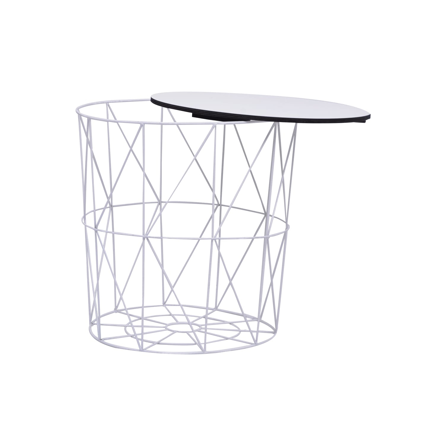 vidaXL Coffee Table 3 pcs White