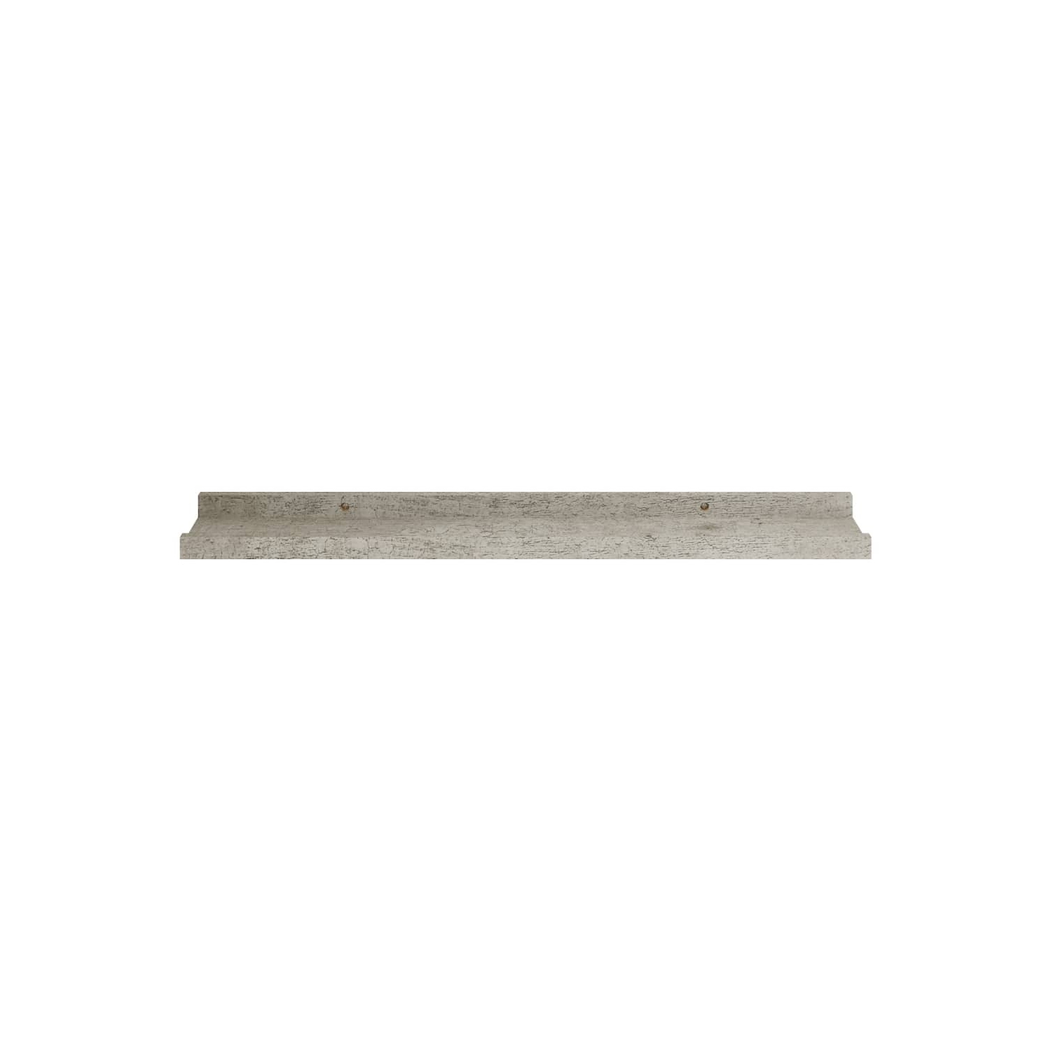 vidaXL Wall Shelves 2 pcs Concrete Gray 23.6"x3.5"x1.2"