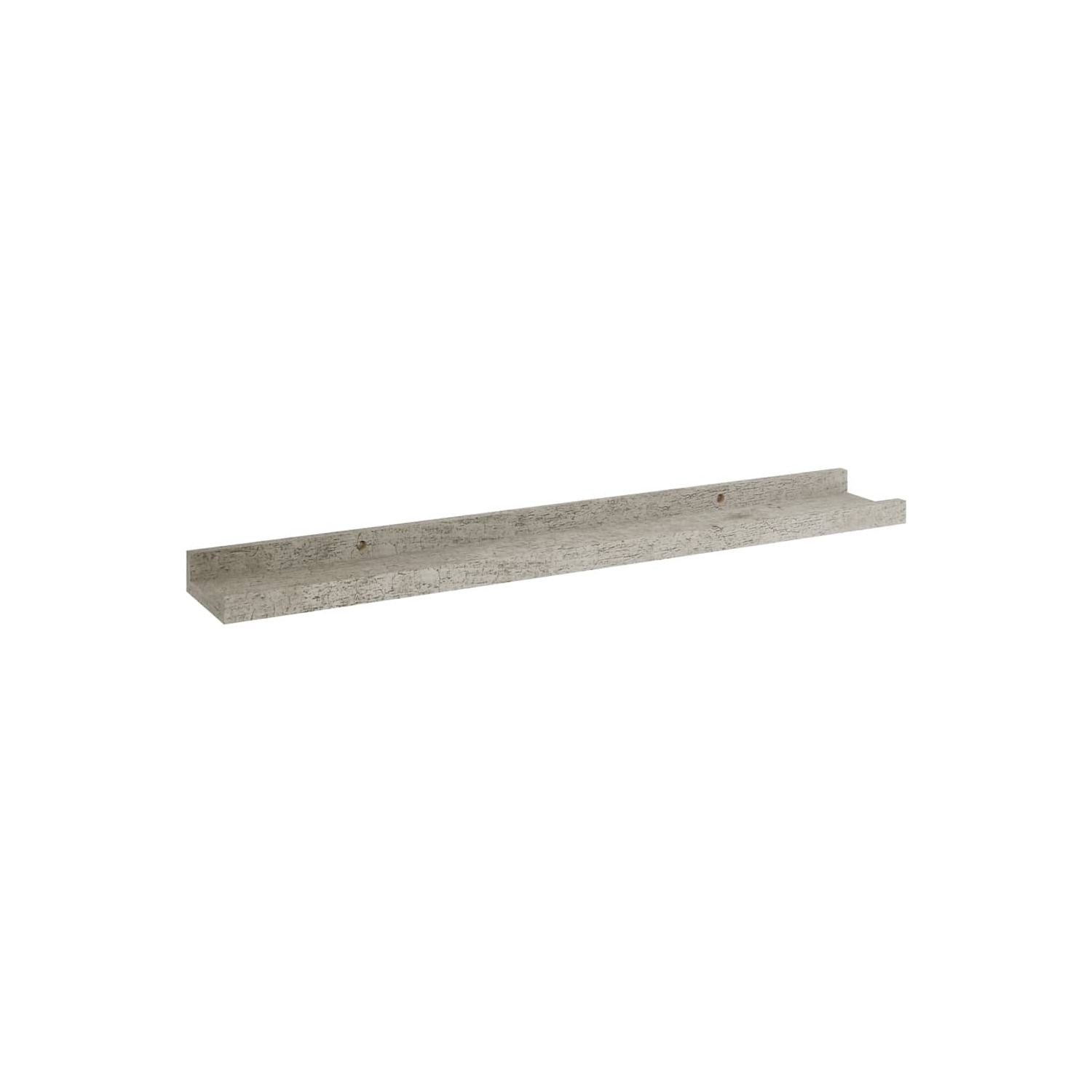 vidaXL Wall Shelves 2 pcs Concrete Gray 23.6"x3.5"x1.2"