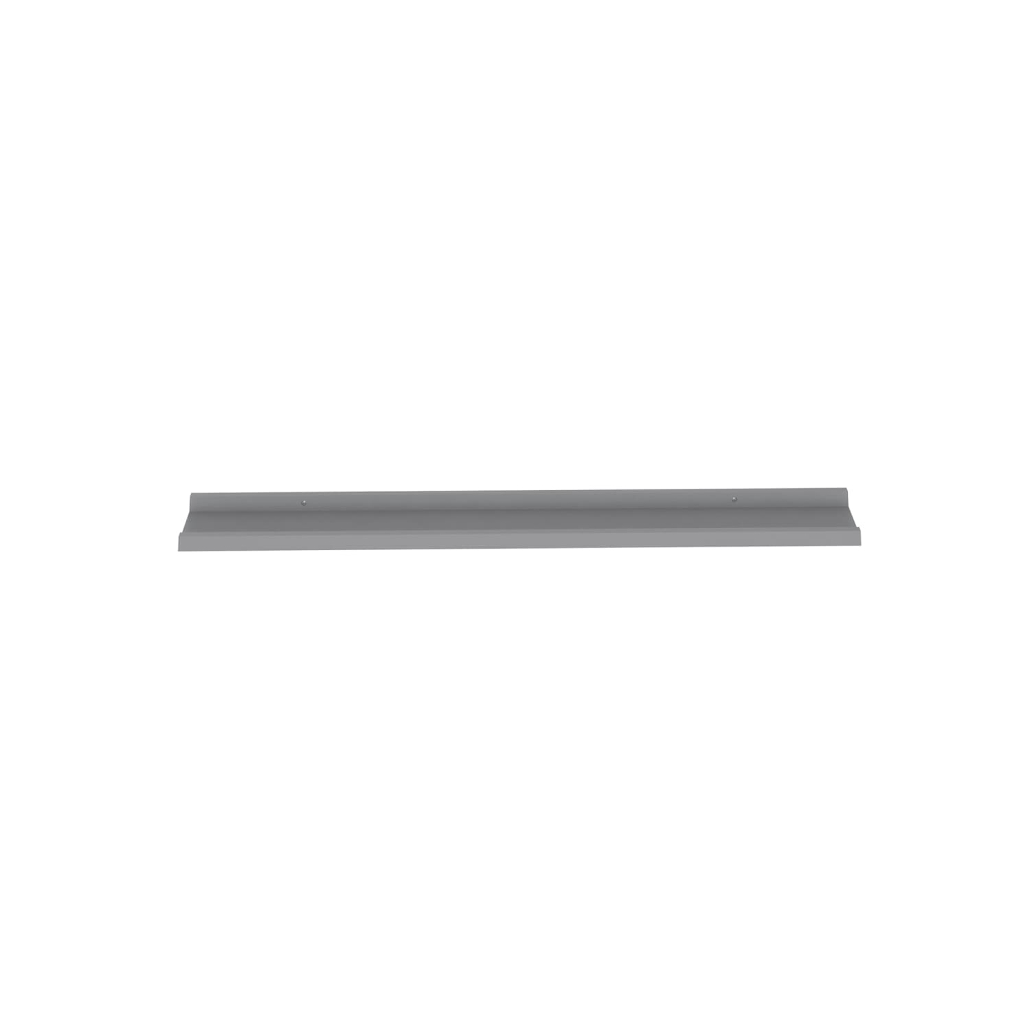 vidaXL Wall Shelves 4 pcs Gray 39.4"x3.5"x1.2"