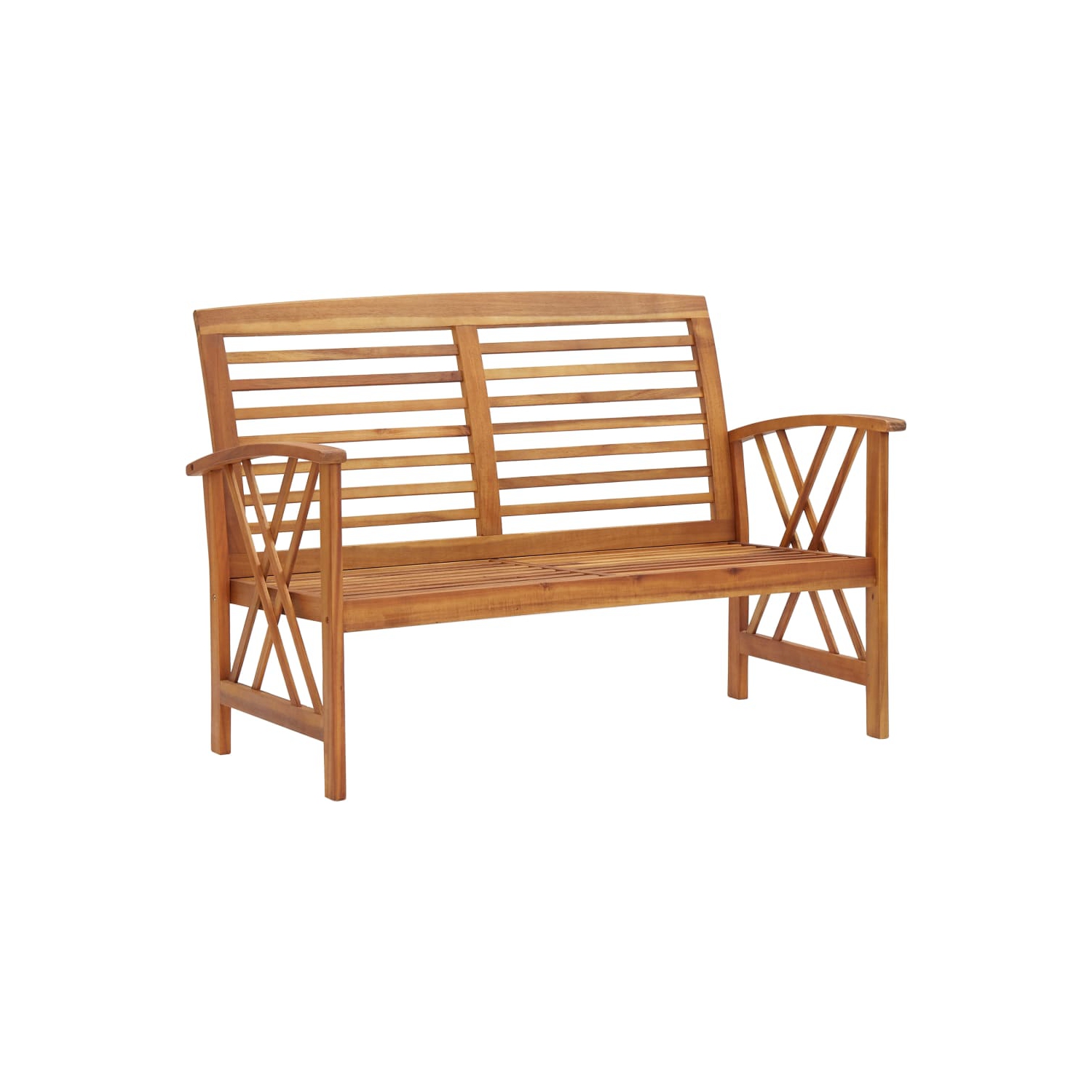 vidaXL 4 Piece Patio Lounge Set Solid Acacia Wood