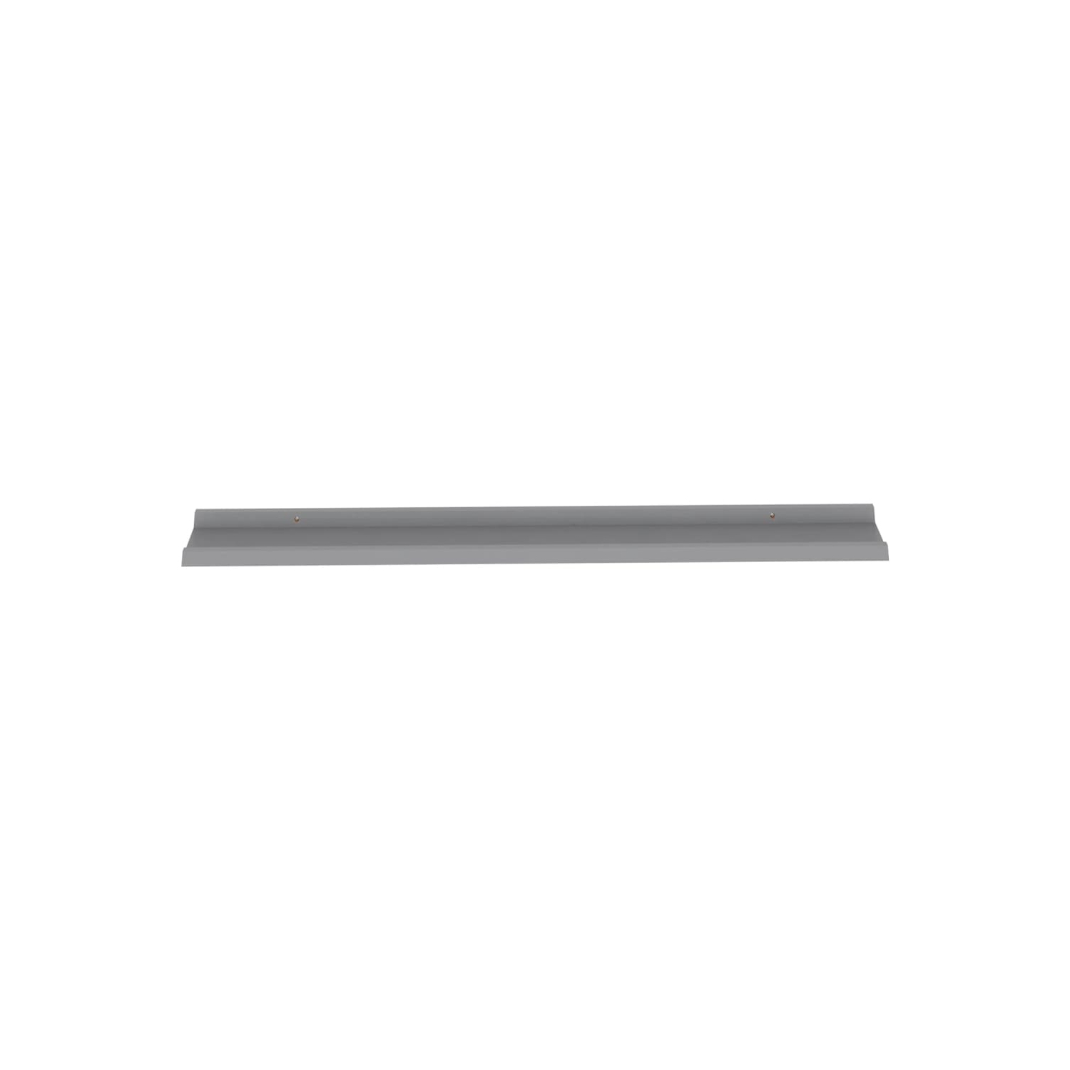 vidaXL Wall Shelves 4 pcs Gray 45.3"x3.5"x1.2"