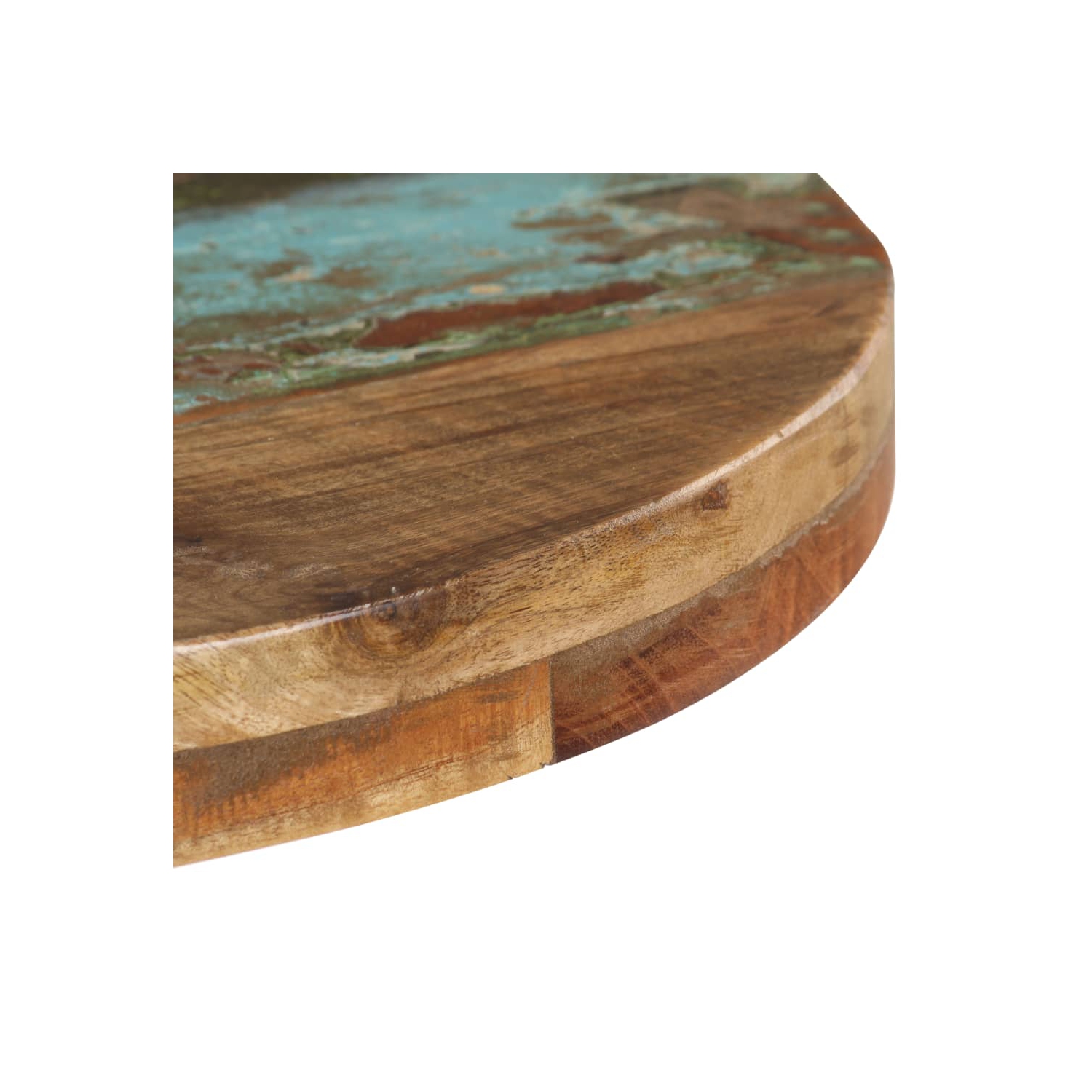 vidaXL Bistro Table Round Ø19.7"x29.5" Solid Reclaimed Wood