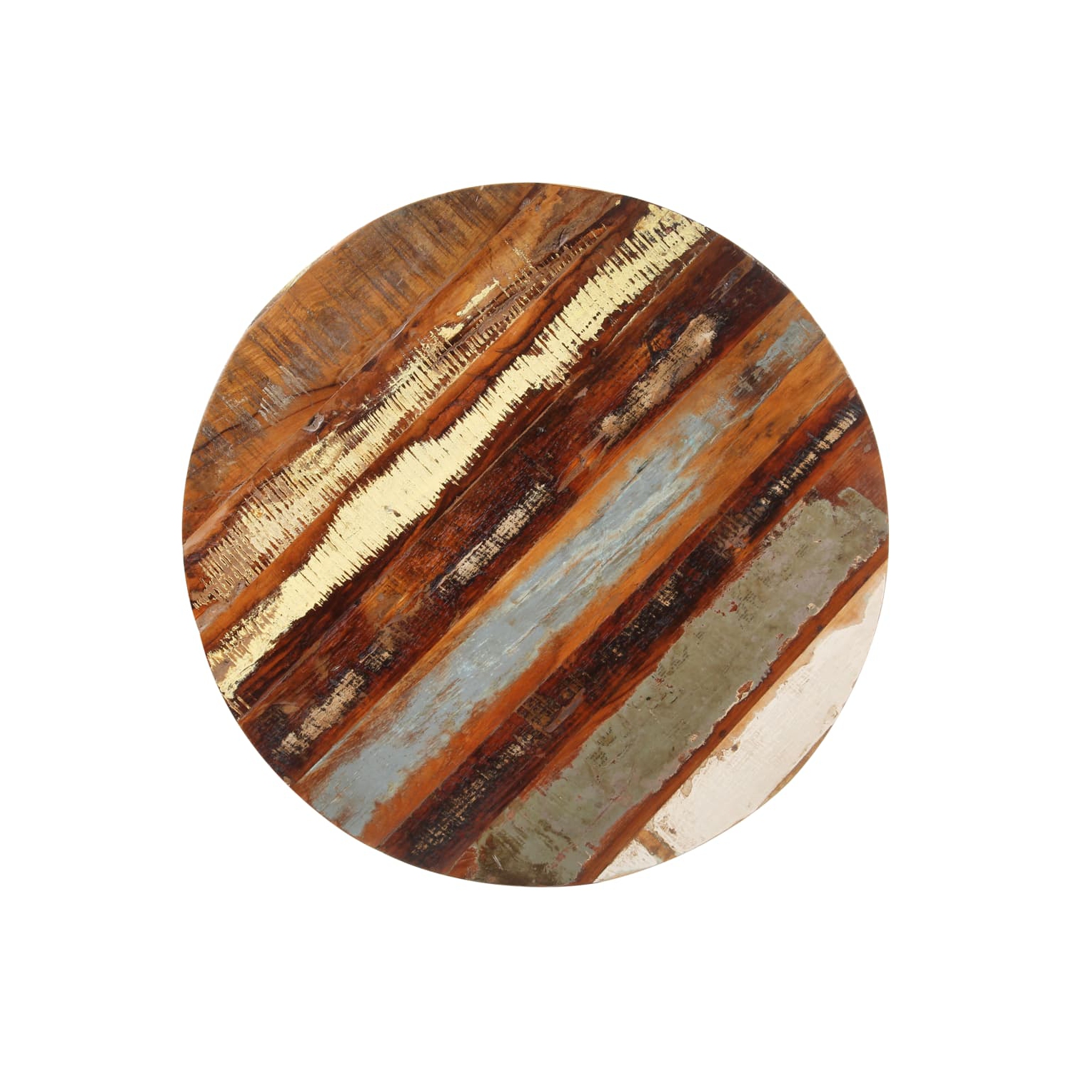 vidaXL Bistro Table Round Ø19.7"x29.5" Solid Reclaimed Wood