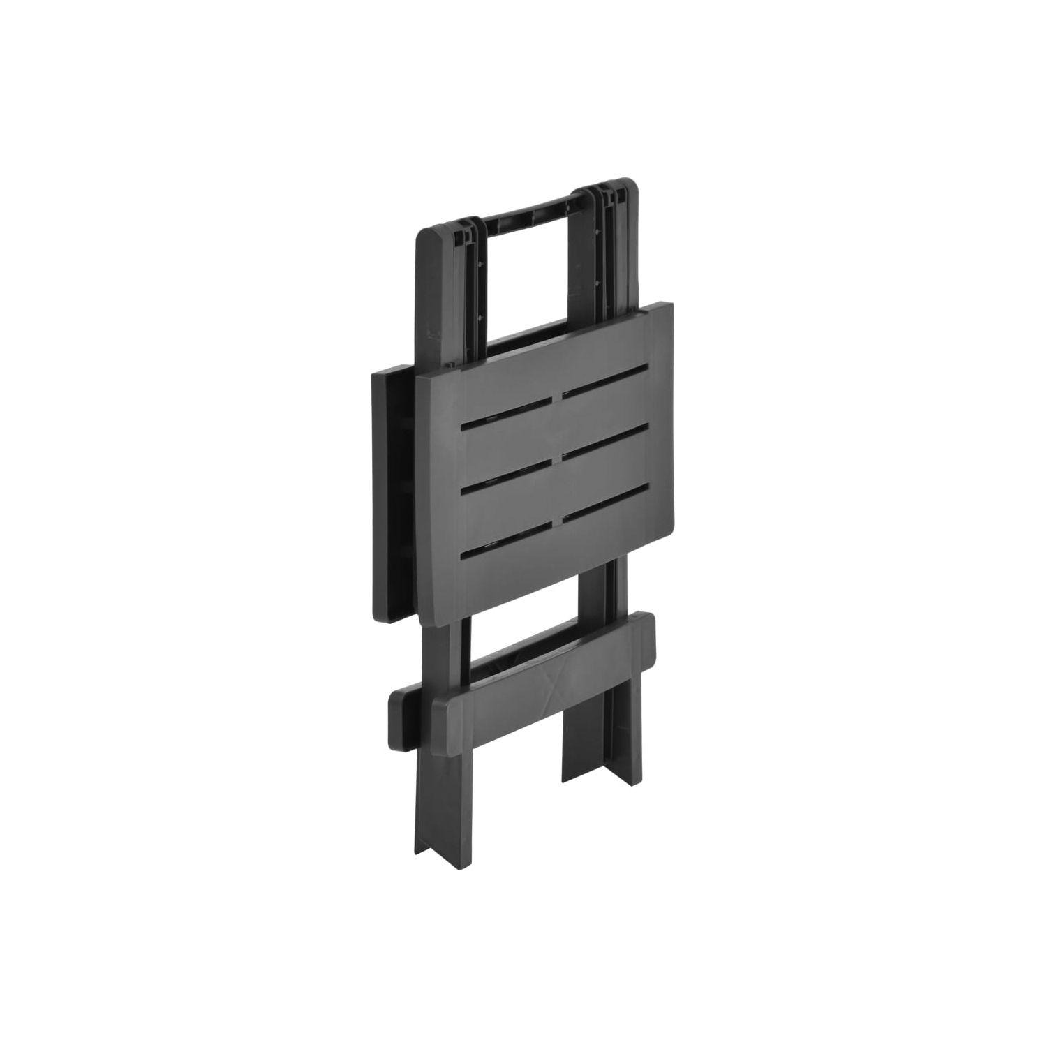 vidaXL Folding Patio Table Anthracite 17.7"x16.9"x19.7" Plastic