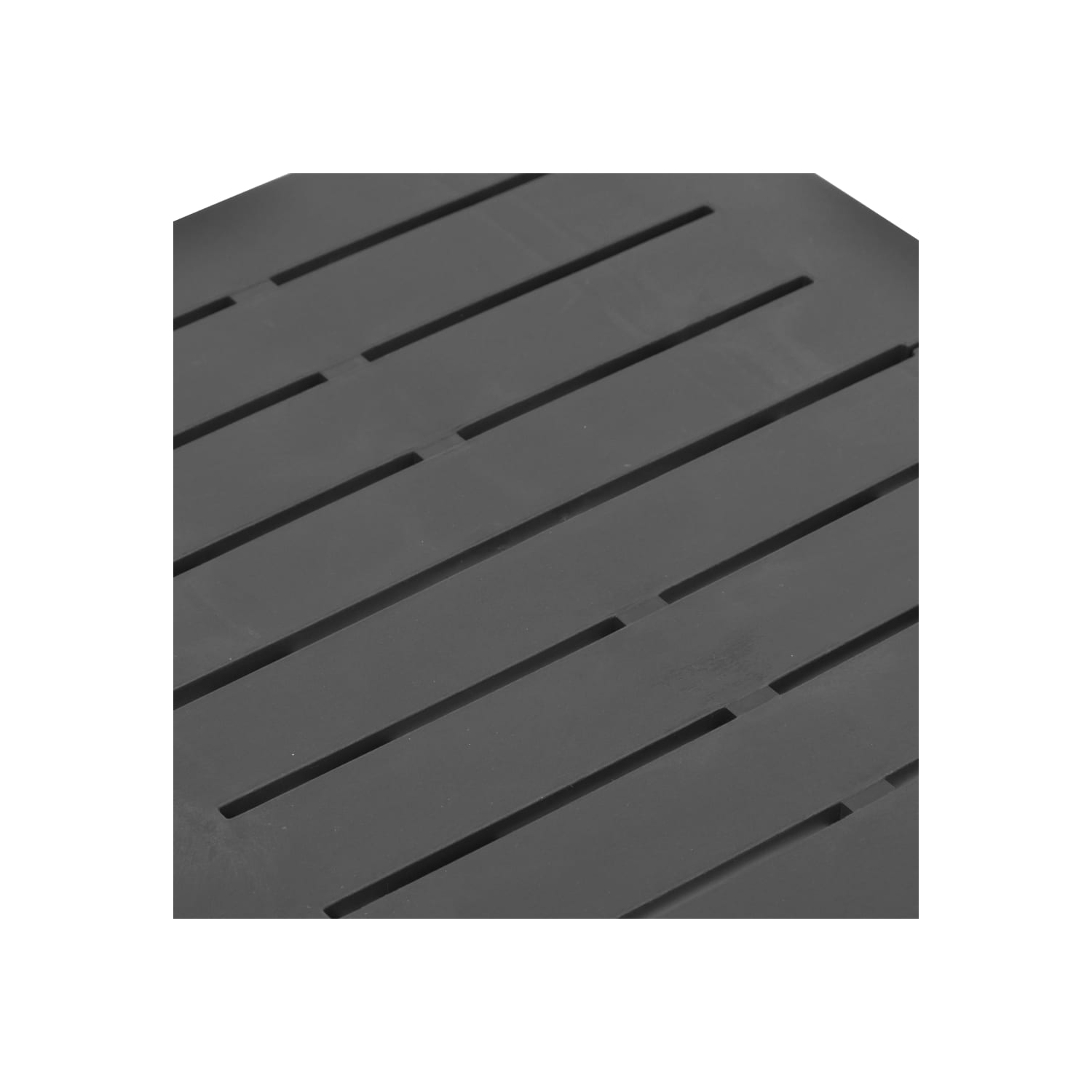 vidaXL Folding Patio Table Anthracite 17.7"x16.9"x19.7" Plastic