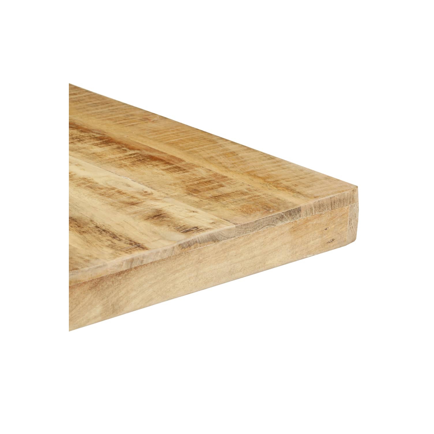 vidaXL Dining Table 63"x31.5"x29.9" Rough Mango Wood