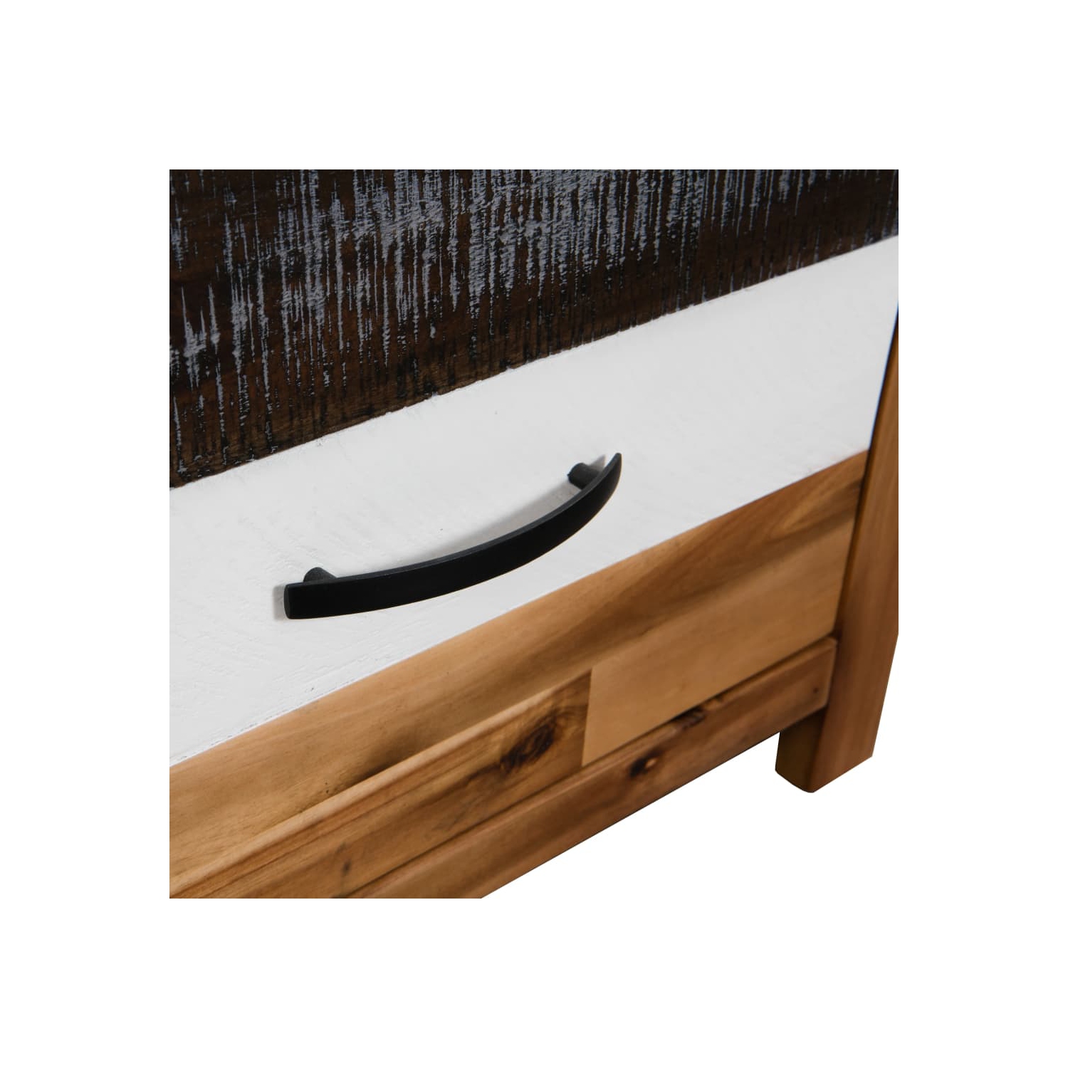 vidaXL Coffee Table Solid Acacia Wood 35.4"x19.7"x14.8"