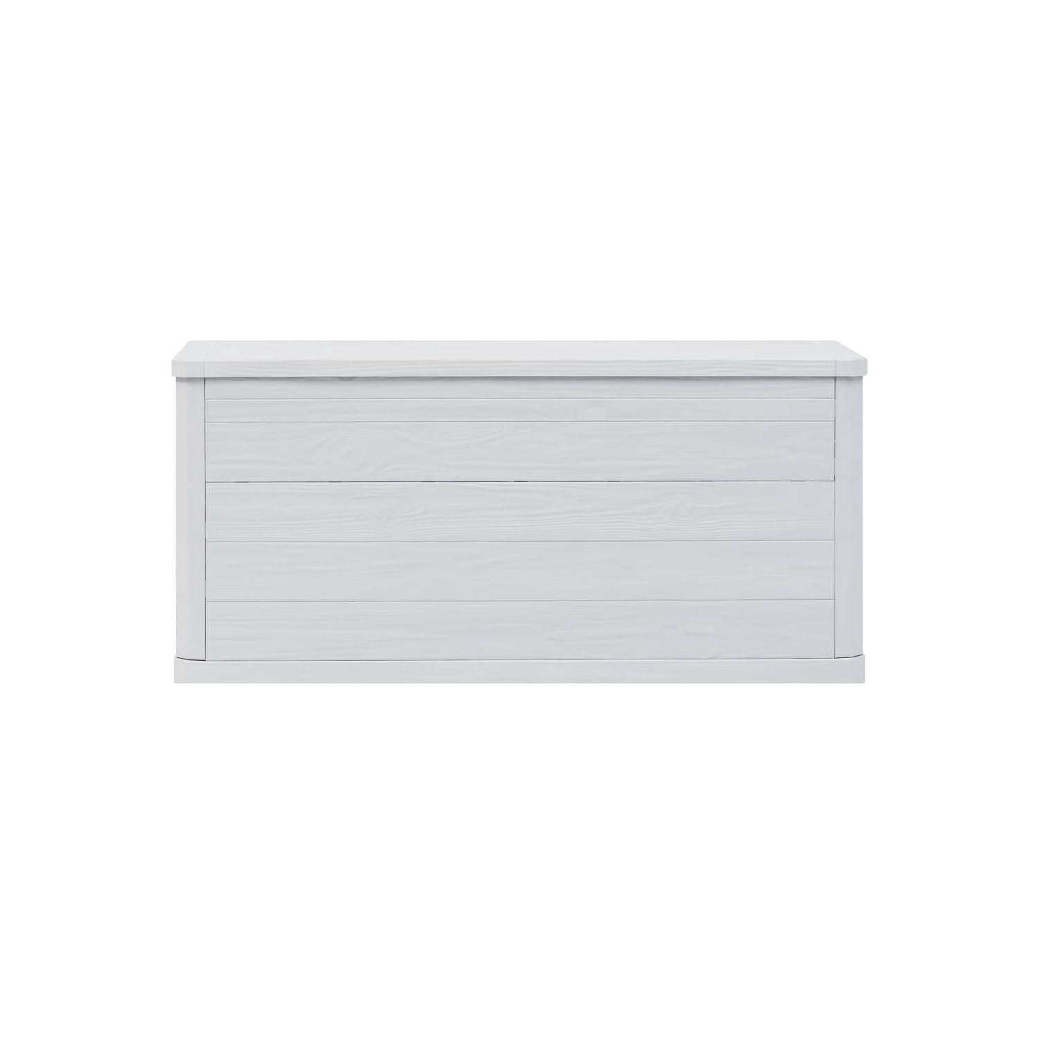 vidaXL Patio Storage Box 74 gal Light Gray