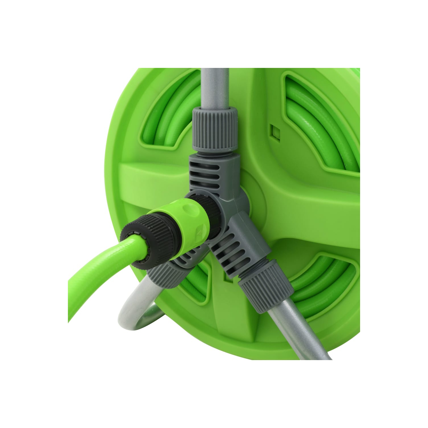 vidaXL Water Hose Reel 65.6'+6'