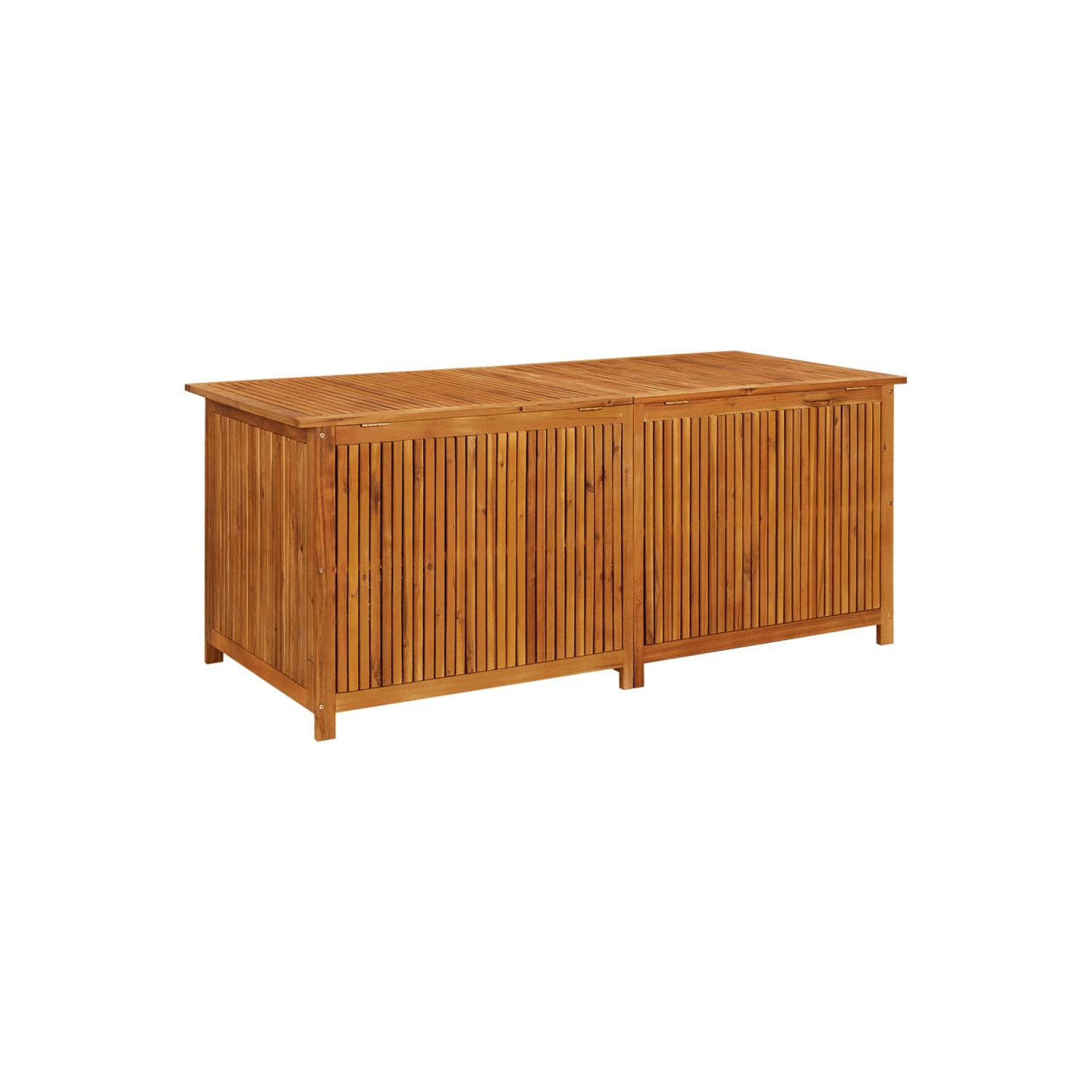 vidaXL Patio Storage Box 68.8"x31.4"x29.5" Solid Acacia Wood