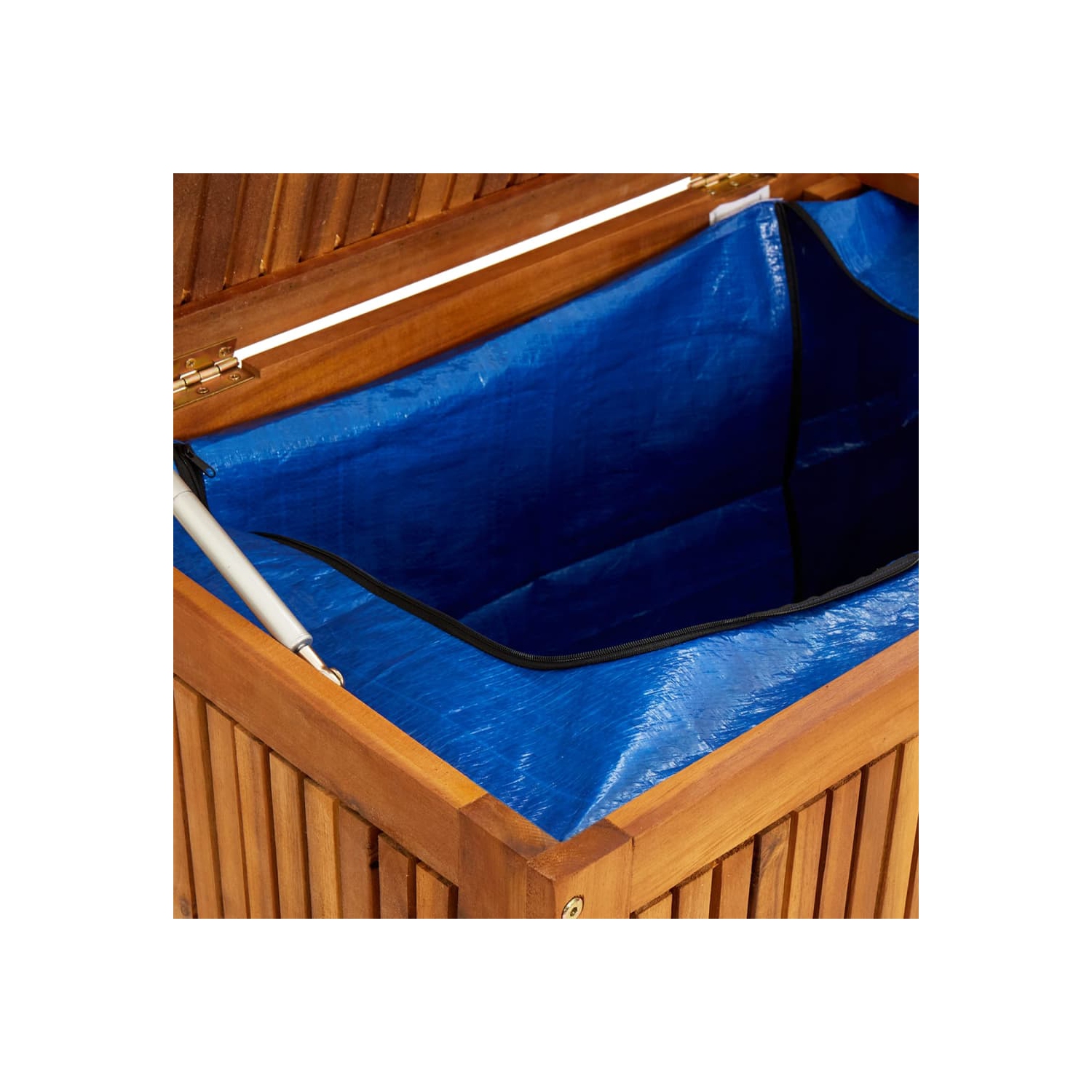 vidaXL Patio Storage Box 68.8"x31.4"x29.5" Solid Acacia Wood