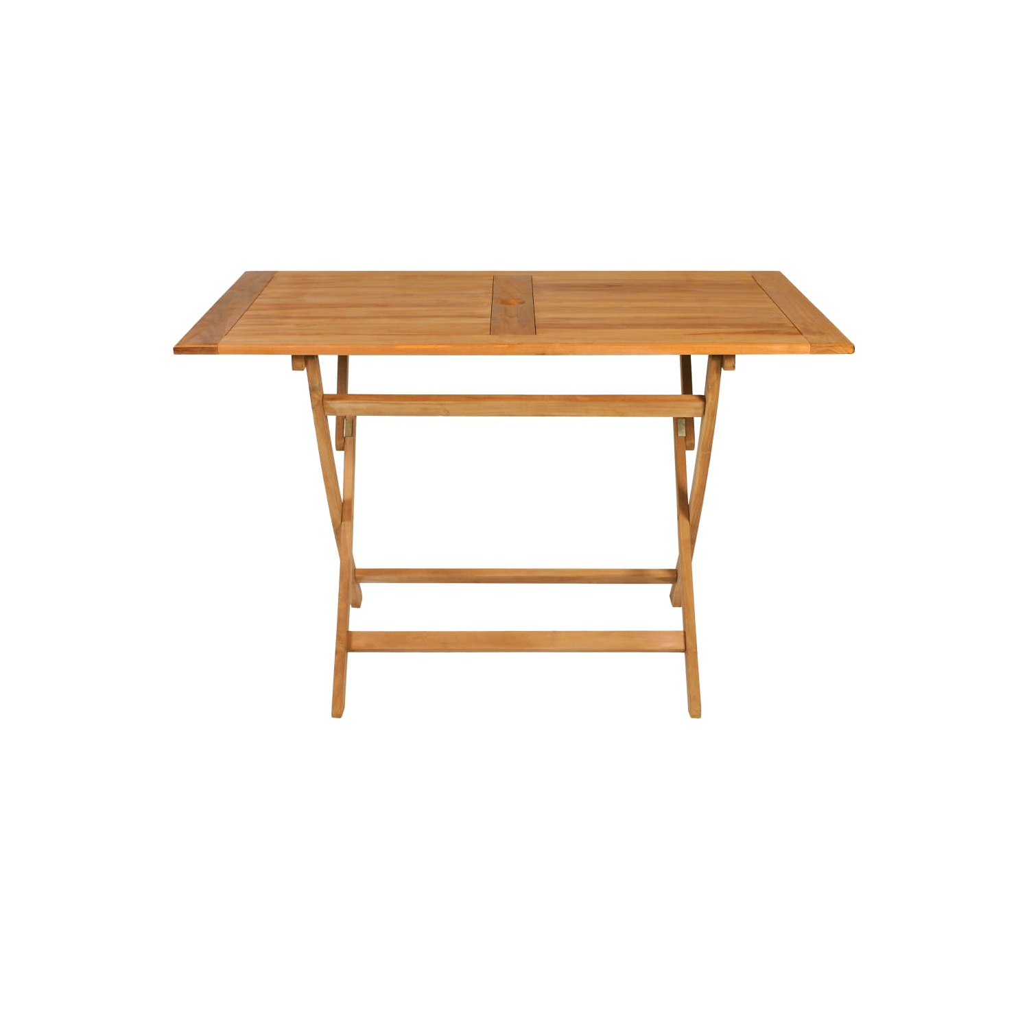 vidaXL 5 Piece Patio Dining Set Solid Teak Wood