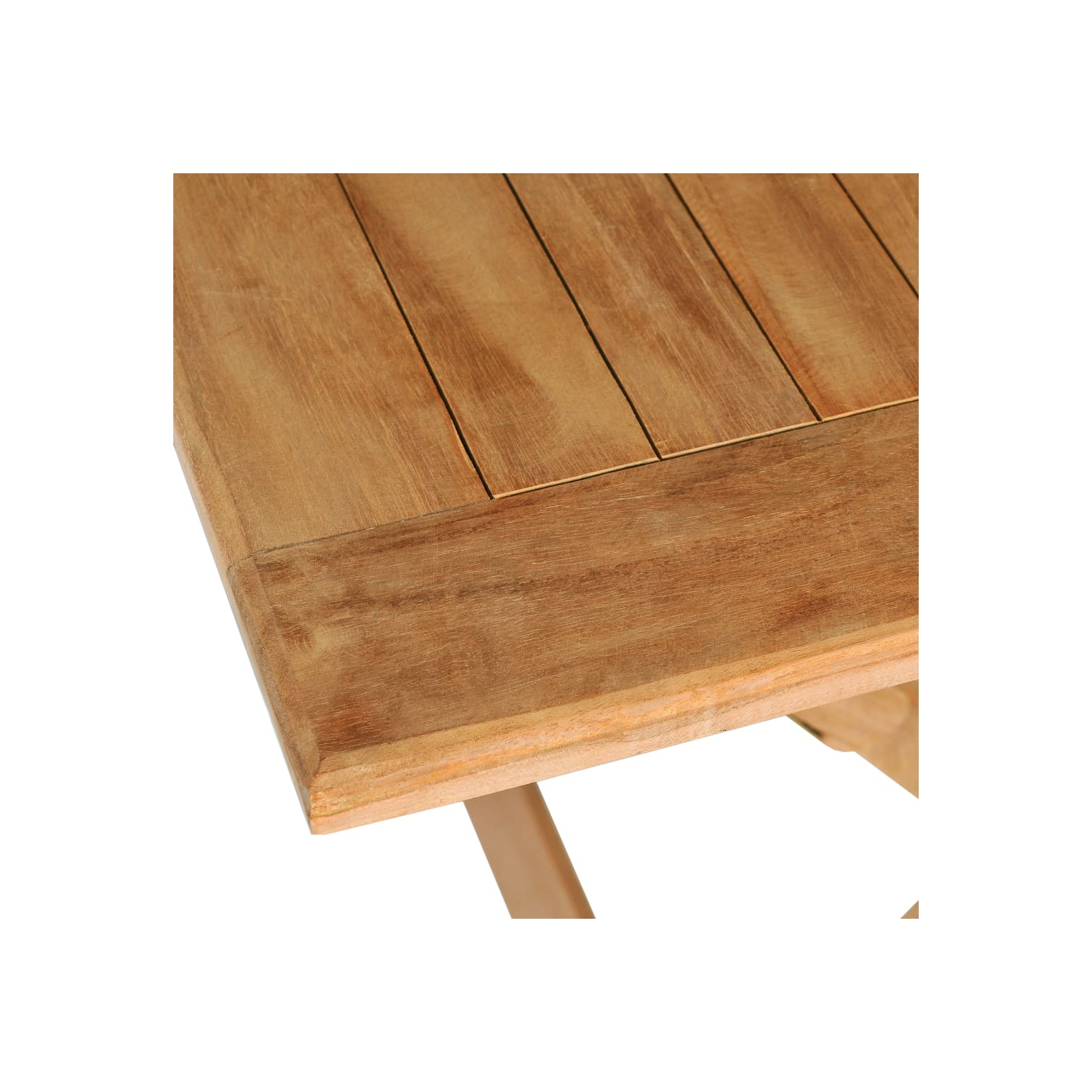 vidaXL 5 Piece Patio Dining Set Solid Teak Wood