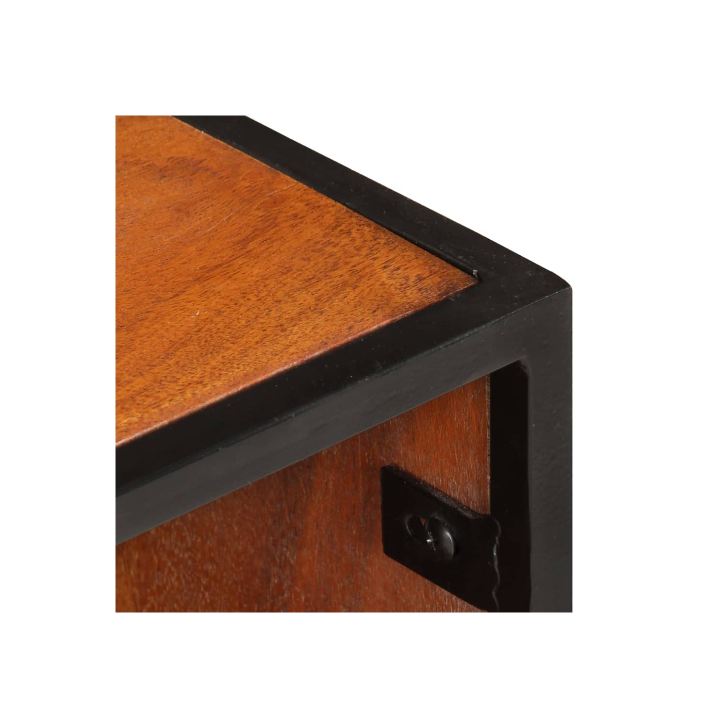 vidaXL Bed Cabinet 15.7"x11.8"x19.7" Solid Acacia Wood