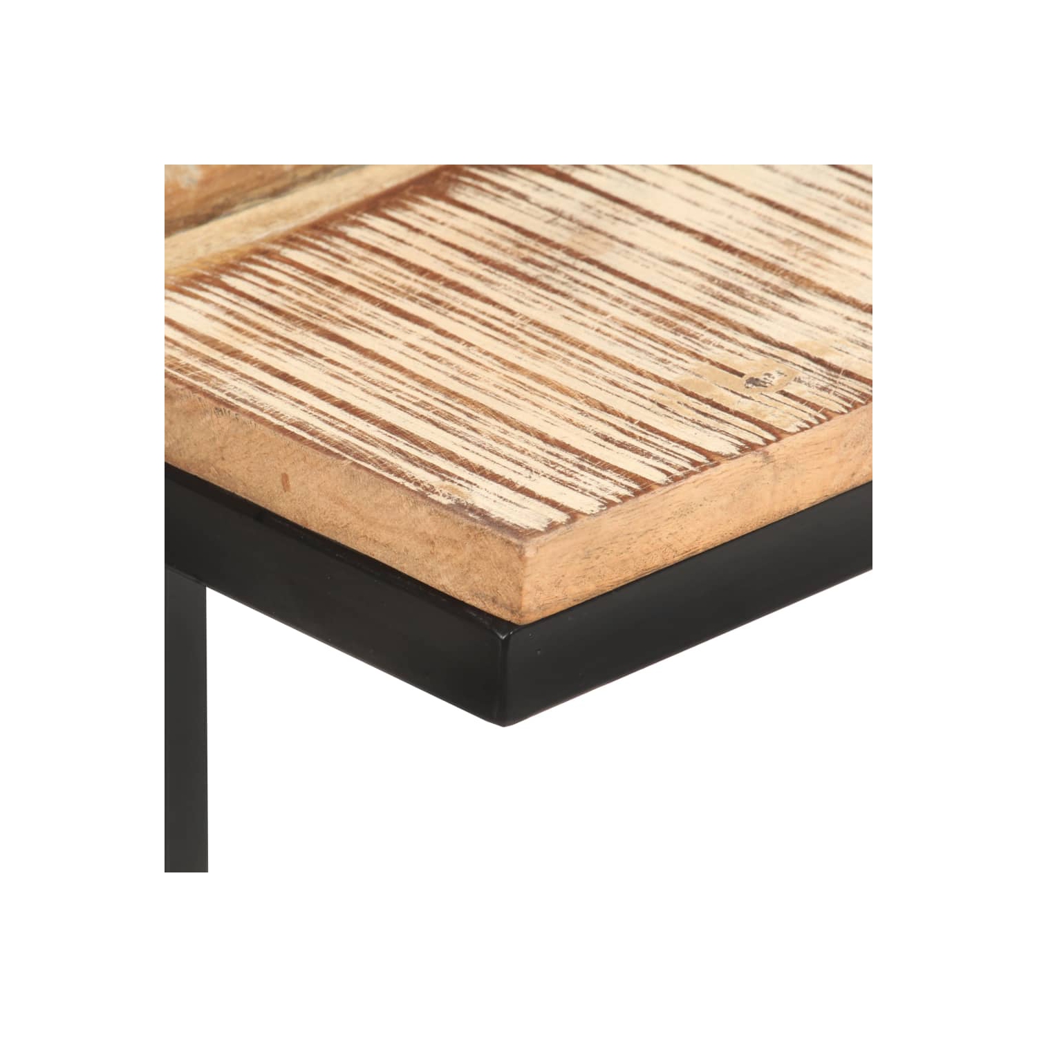 vidaXL Side Tables 2 pcs 12.4"x9.6"x25.4" Solid Reclaimed Wood