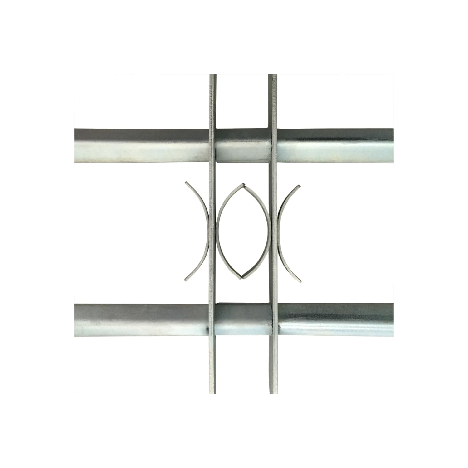 vidaXL Adjustable Security Grilles for Windows 2 pcs 39.4"-59.1"