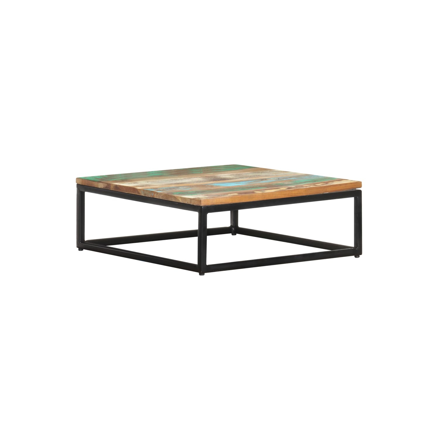vidaXL Nesting Coffee Tables 2 pcs Solid Reclaimed Wood